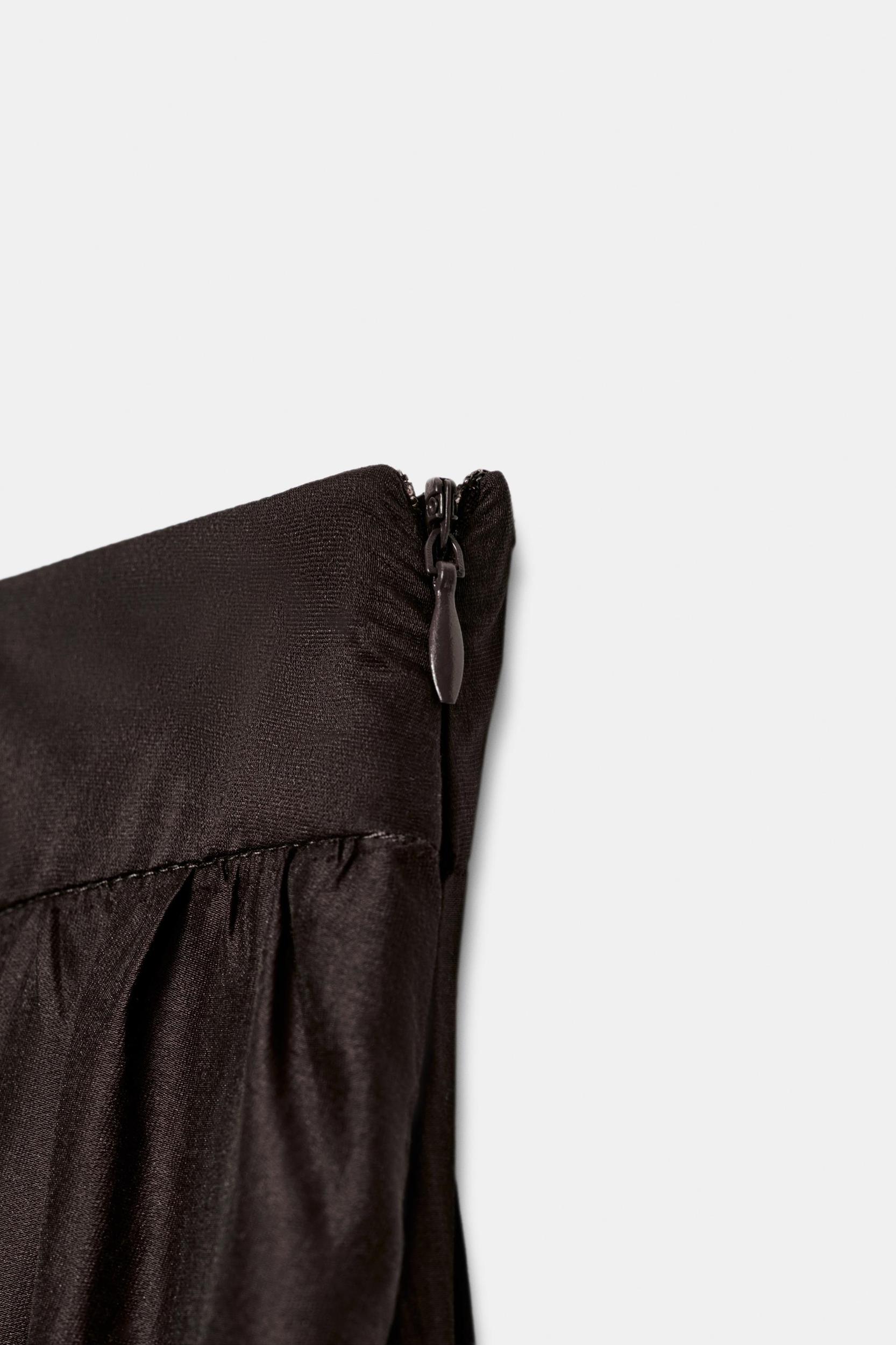 EMBROIDERED VOLUME MIDI SKIRT Product Image