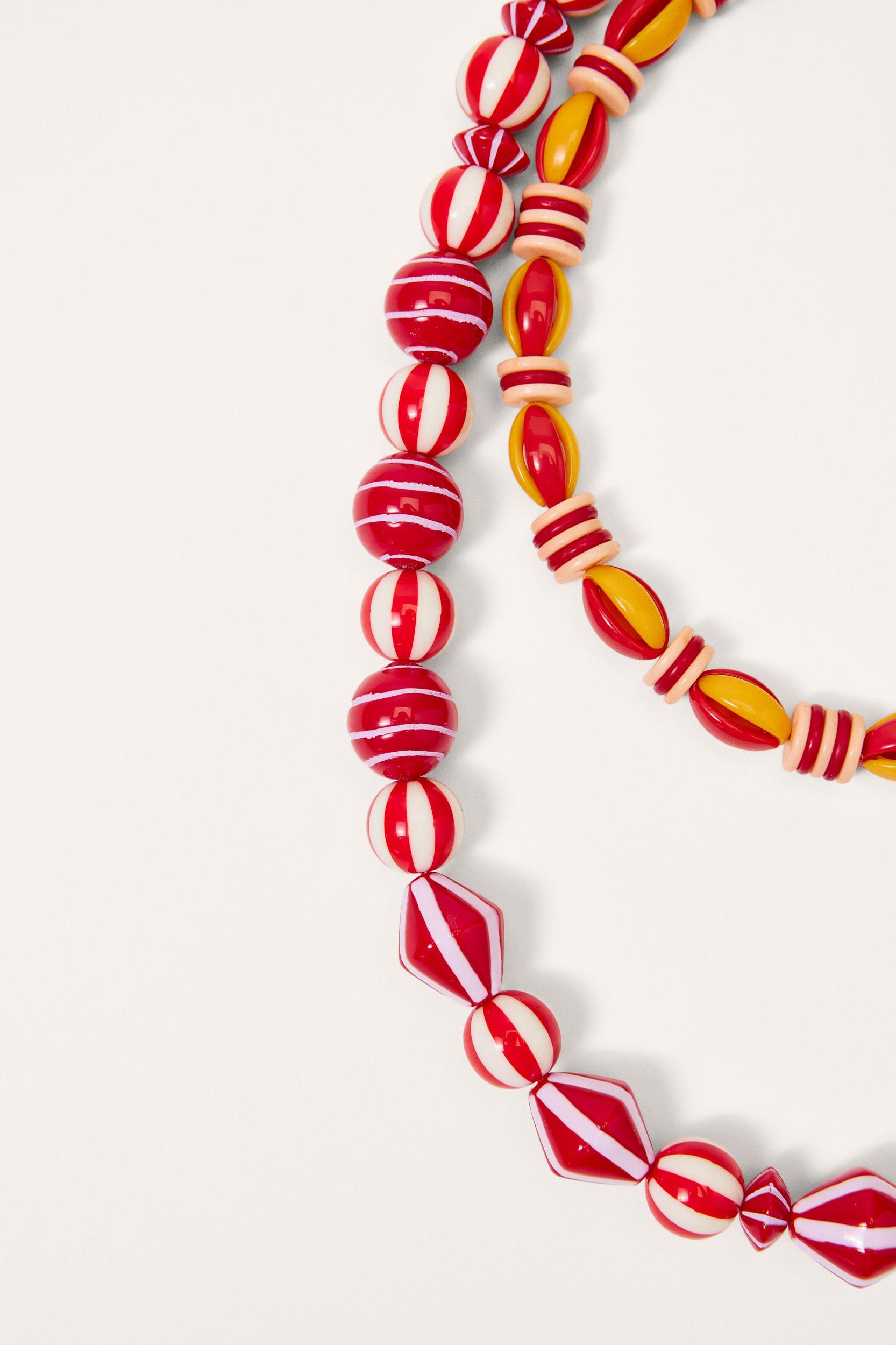 LIMITED EDITION 2-PACK OF STRIPED NECKLACES Product Image