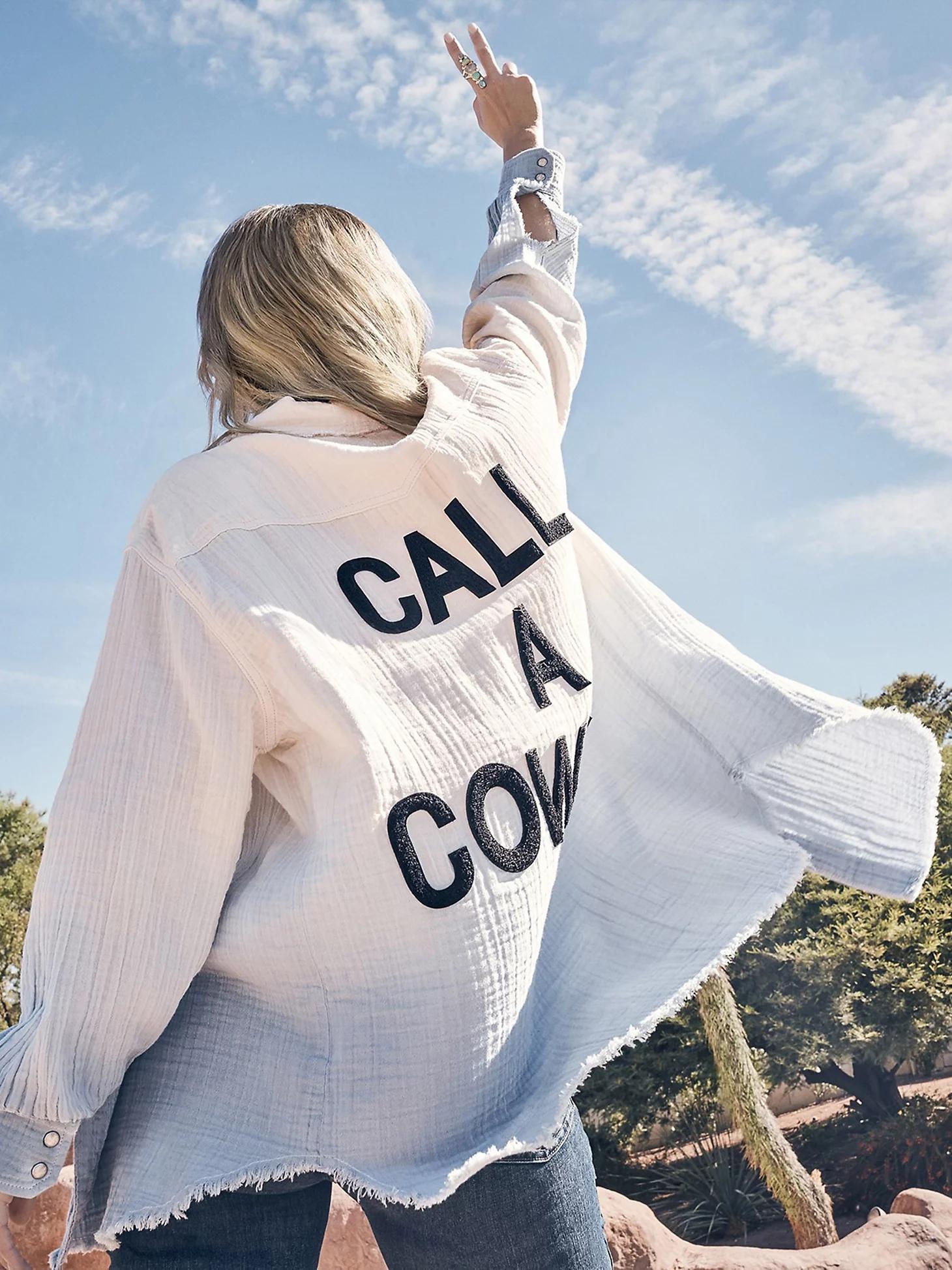 Wrangler x Lainey Wilson Gauzy Dip-Dye Western Snap Shirt | Women's TOPS | Wrangler® Product Image