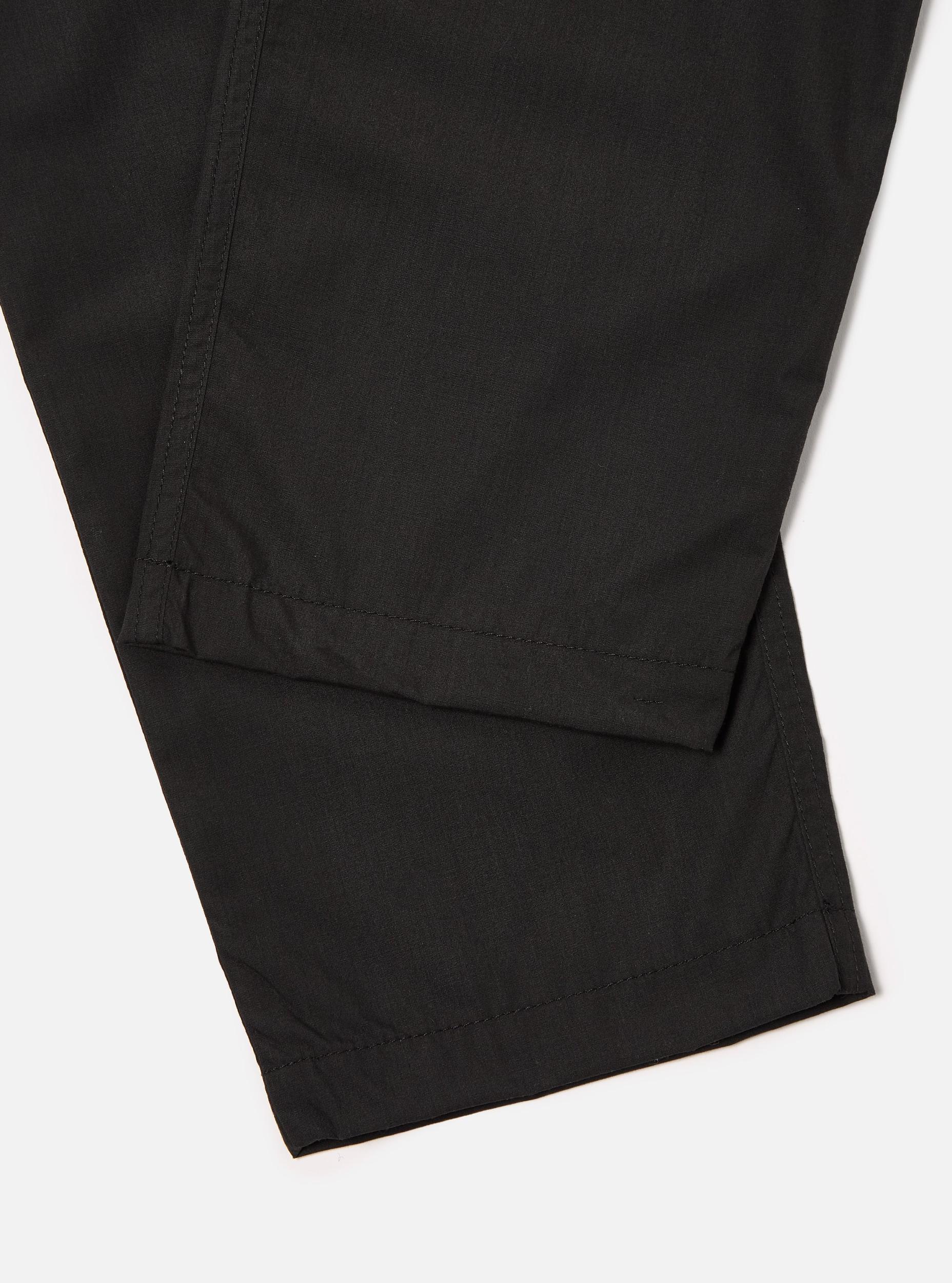 Black Recycled Polytech Military Chino Product Image