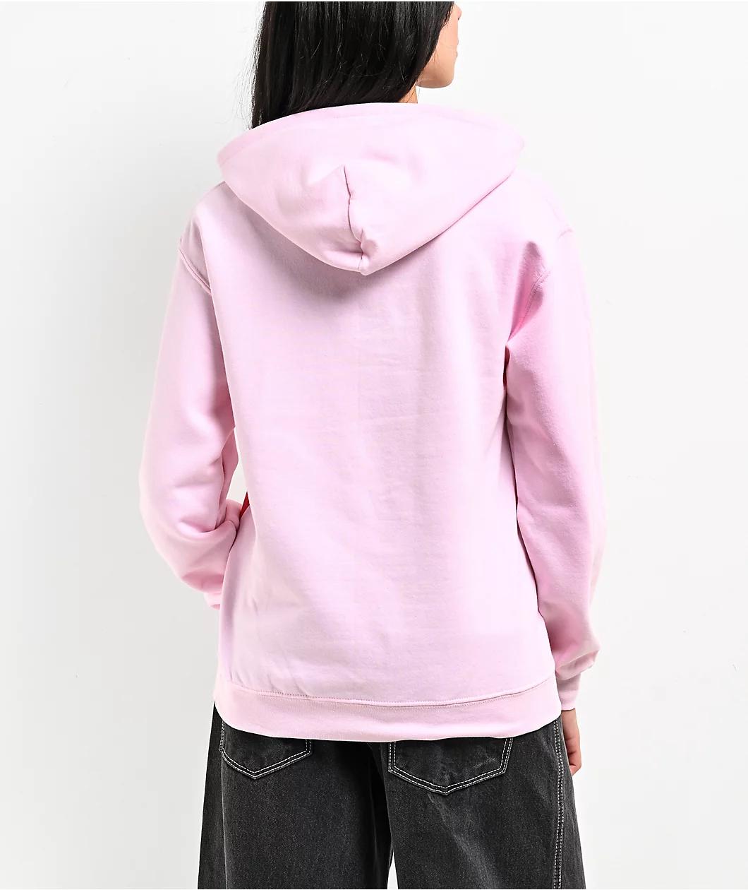 A.LAB STRPWR Pink Hoodie Product Image