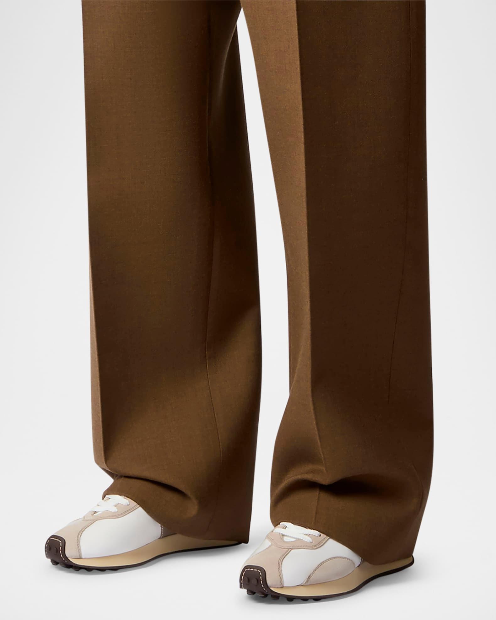 Sportivo Mixed Leather Trainer Sneakers Product Image