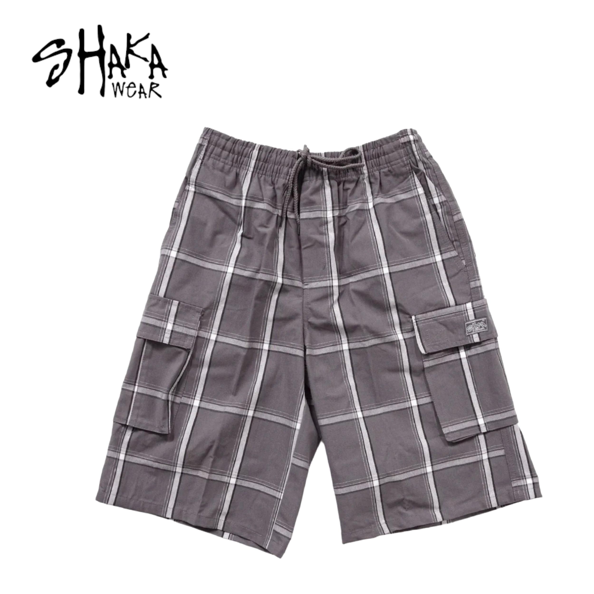 Shaka Wear Plaid Shorts Male Product Image