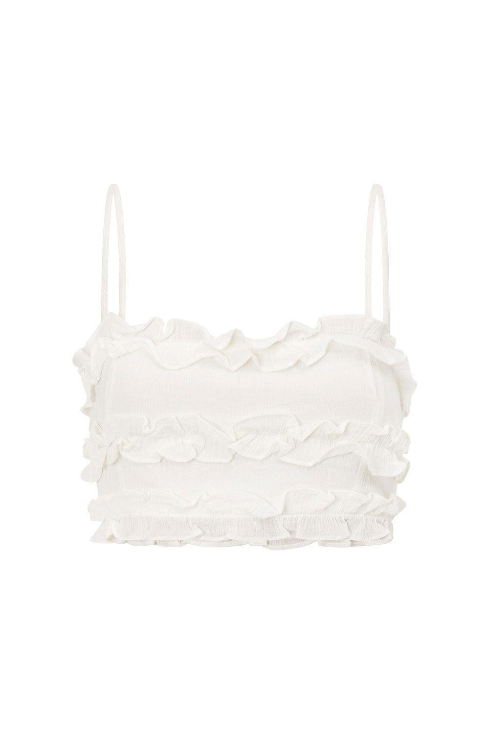 Huntah Ruffle Top Product Image