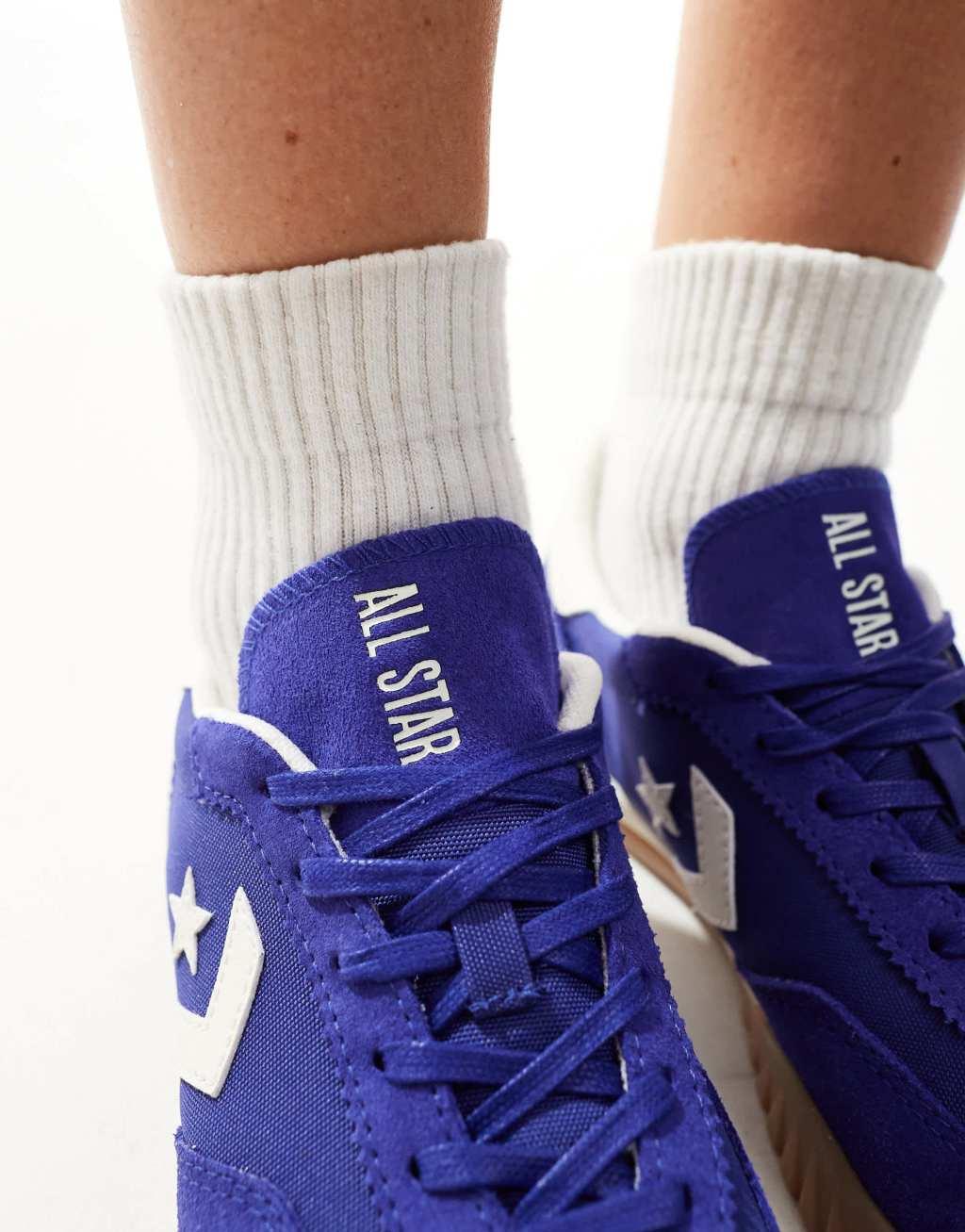 Converse Run Star sneakers in navy blue  Product Image