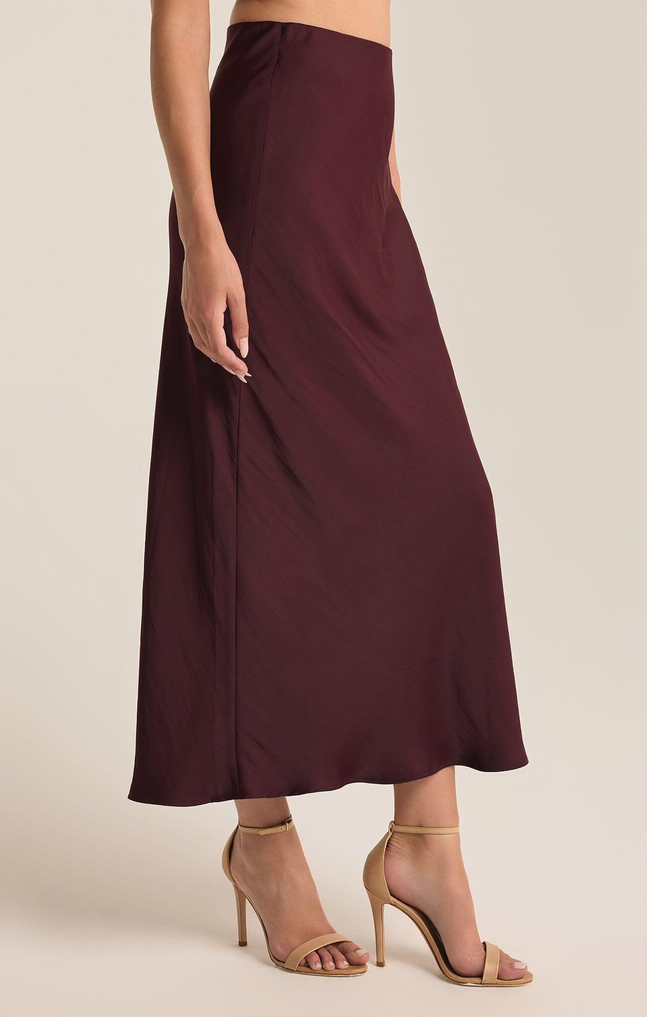Europa Poly Sheen Skirt Product Image