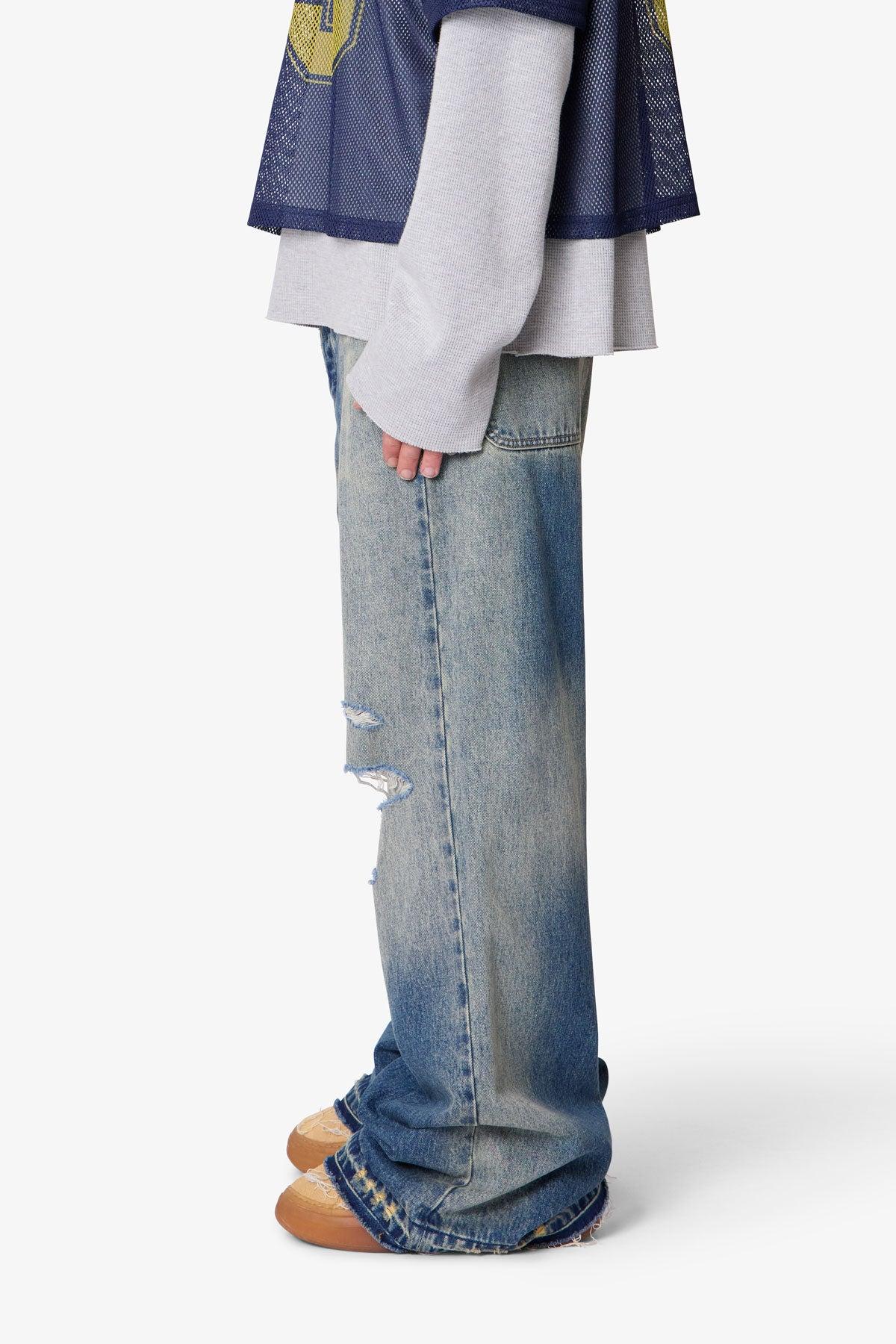 Baggy Rave Denim - Blue Product Image