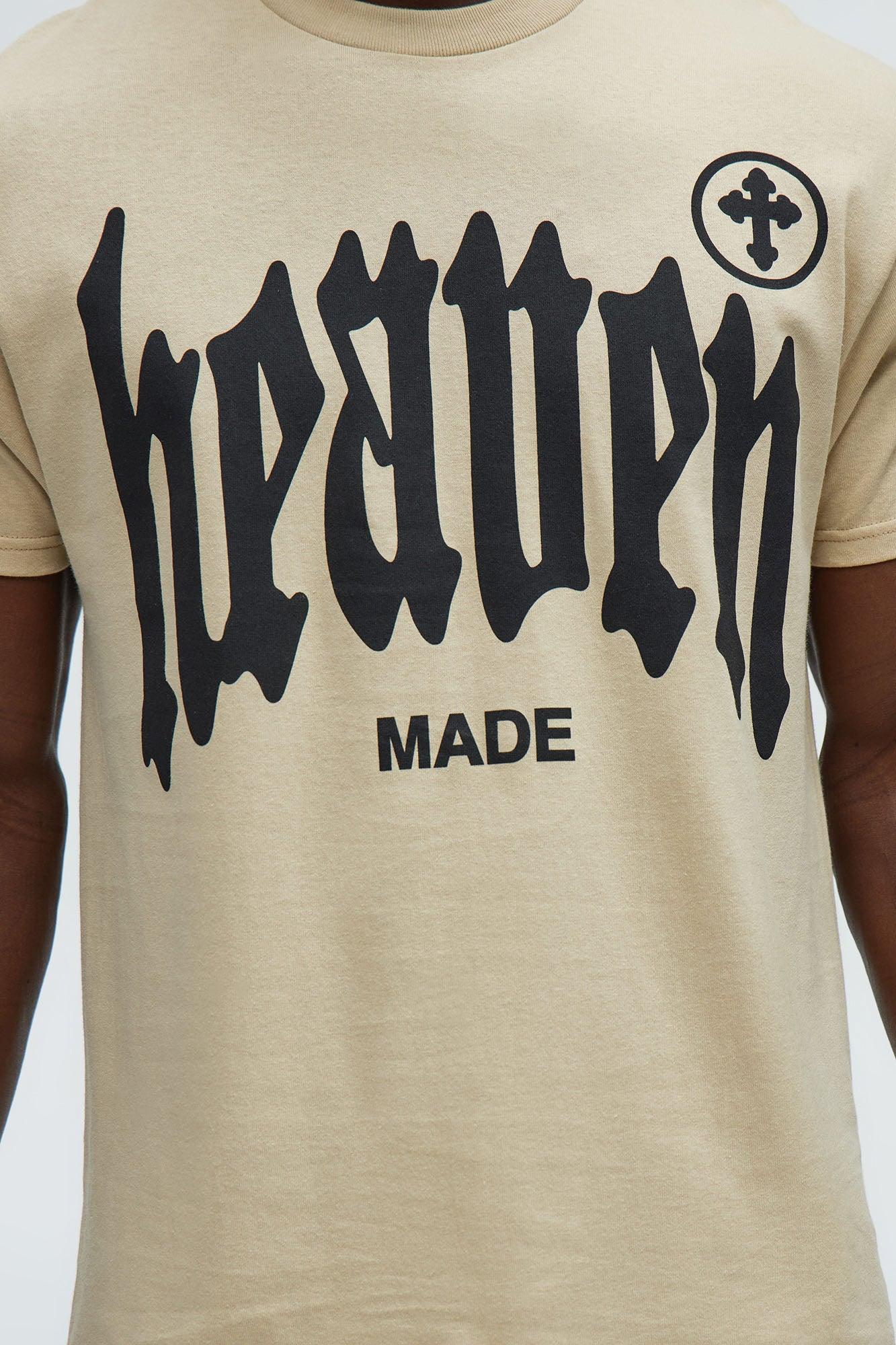 Heavenmade Stamp Short Sleeve Tee - Sand Product Image