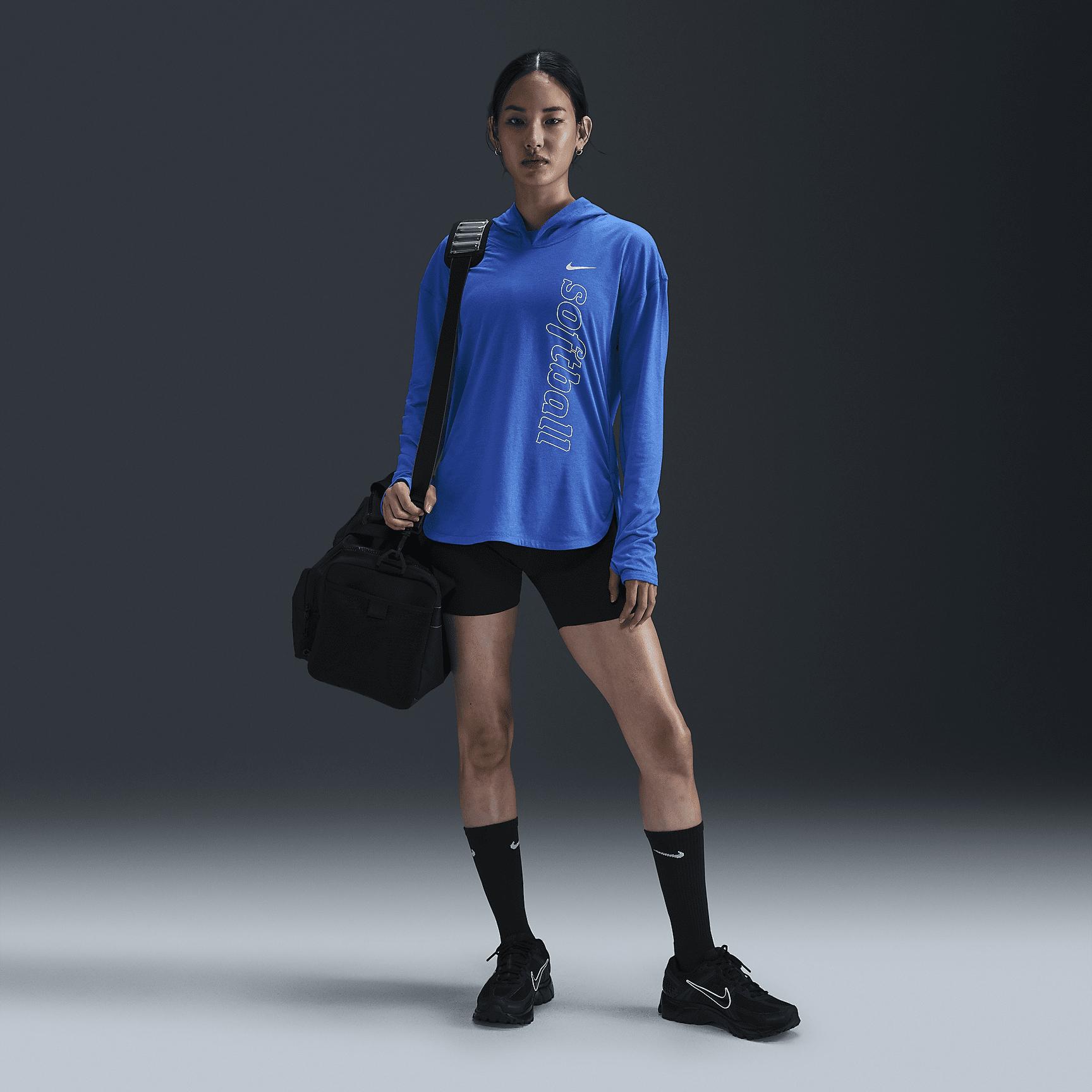 Nike Women's Dri-FIT Long-Sleeve Softball Hoodie Product Image