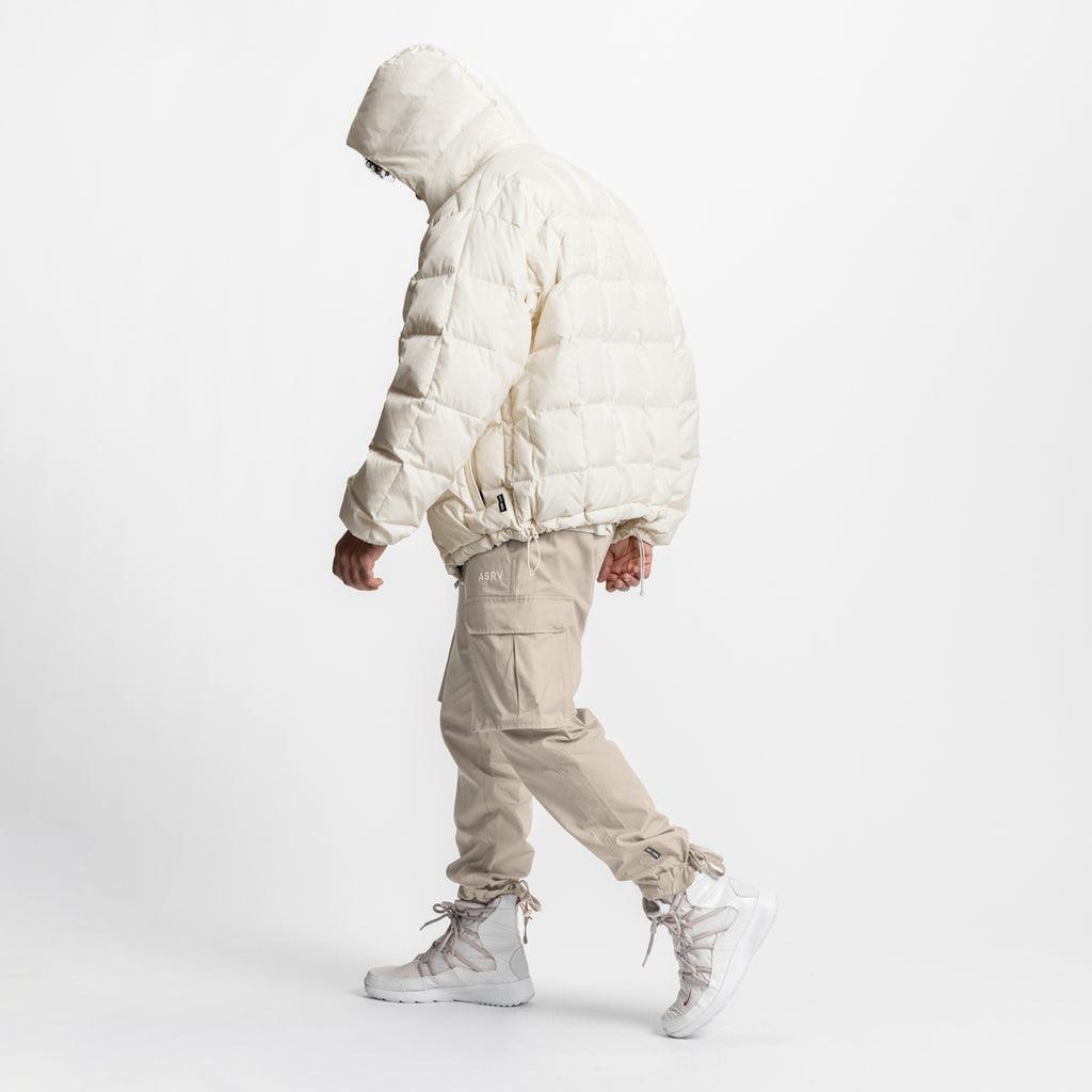 0551. Weather-Ready Down Puffer Jacket - Ivory Cream Product Image