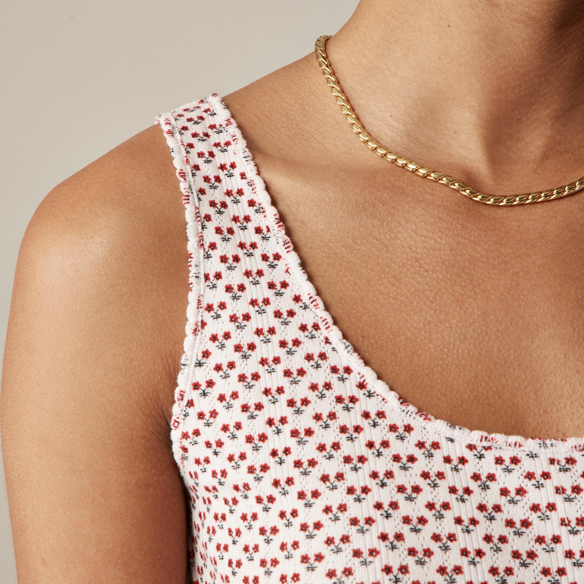 Pointelle tank top Product Image