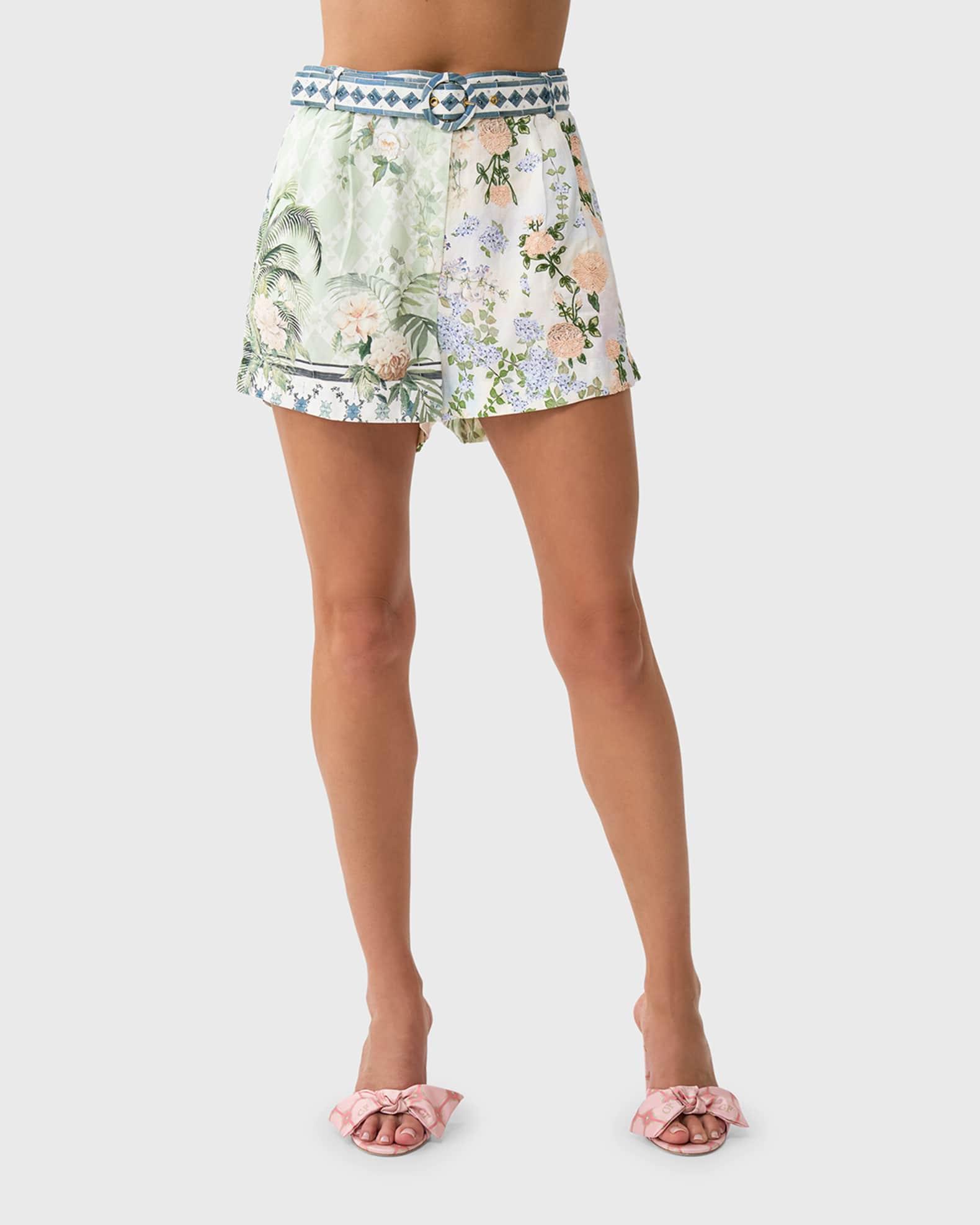 Jardim Party Tuck Front Shorts Product Image