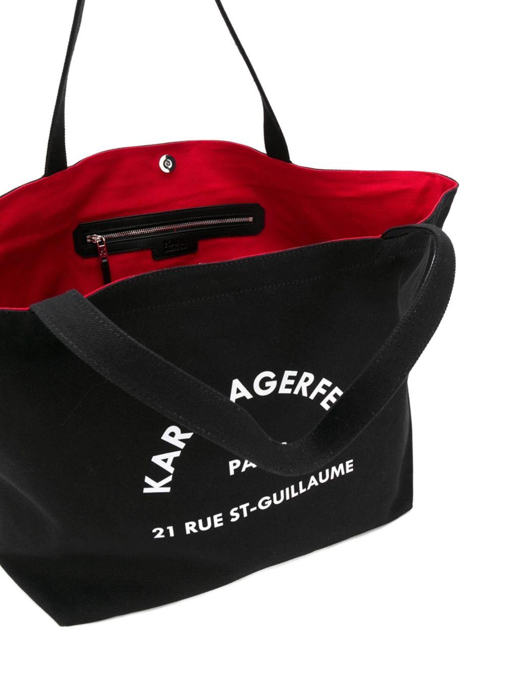 Rue St-Guillaume canvas tote bag Product Image