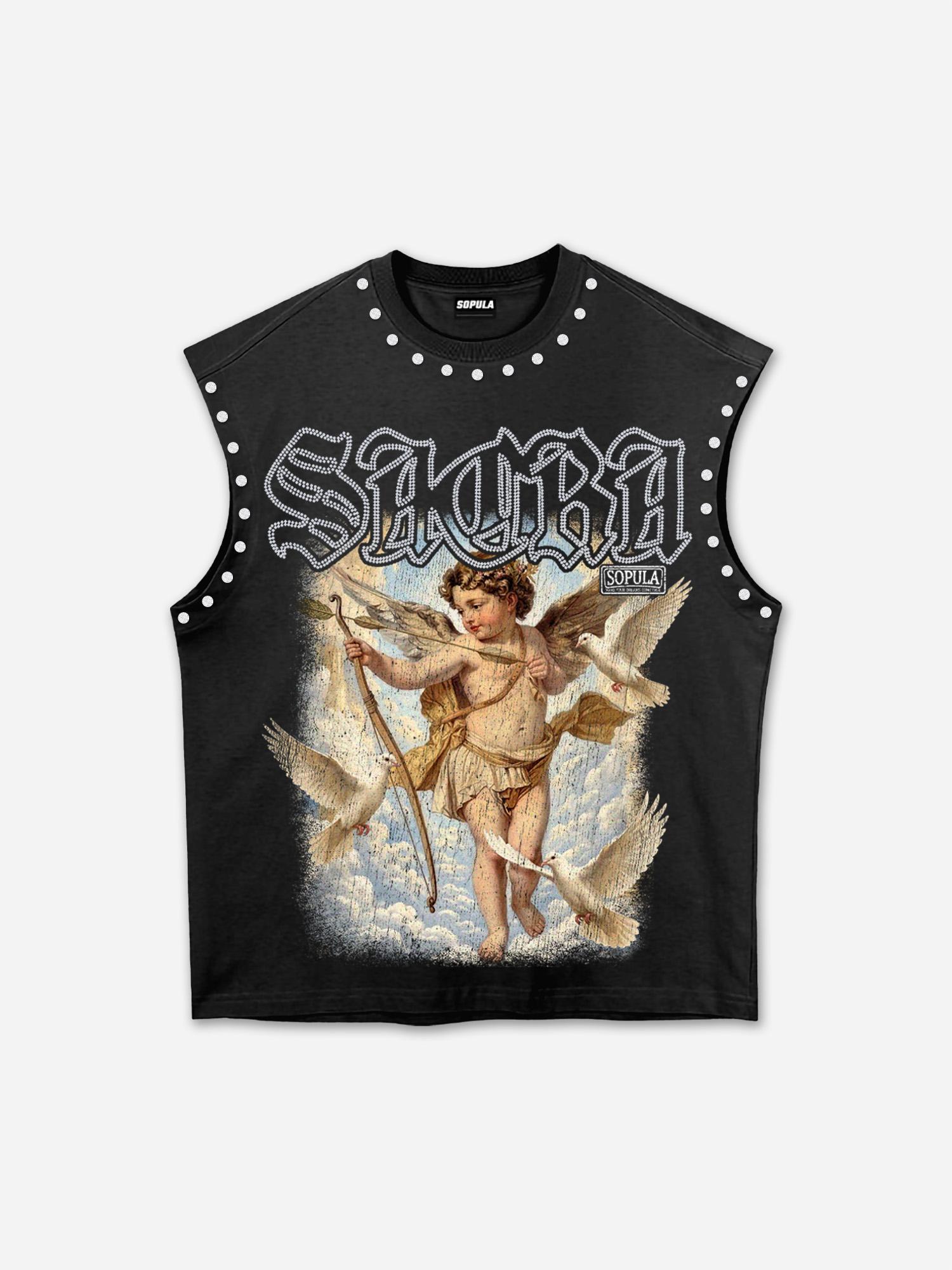 Fly By Choice Graphic Acid Wash T-shirt Product Image