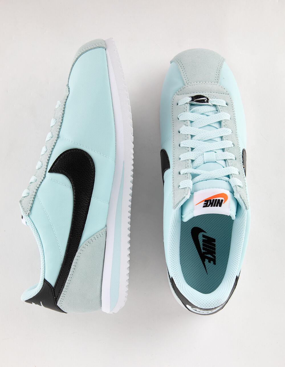NIKE Cortez Textile Womens Shoes - LIGHT BLUE Product Image