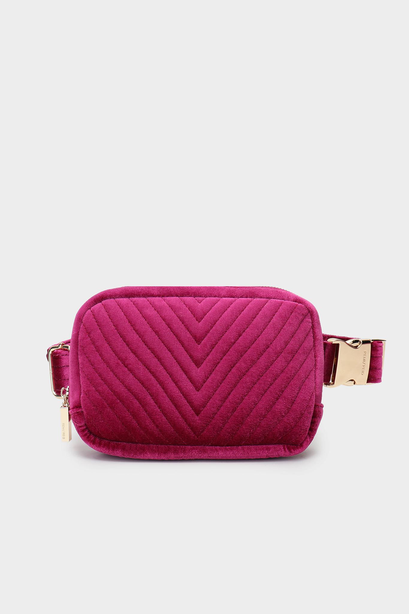 Aerin Velvet Belt Bag Product Image