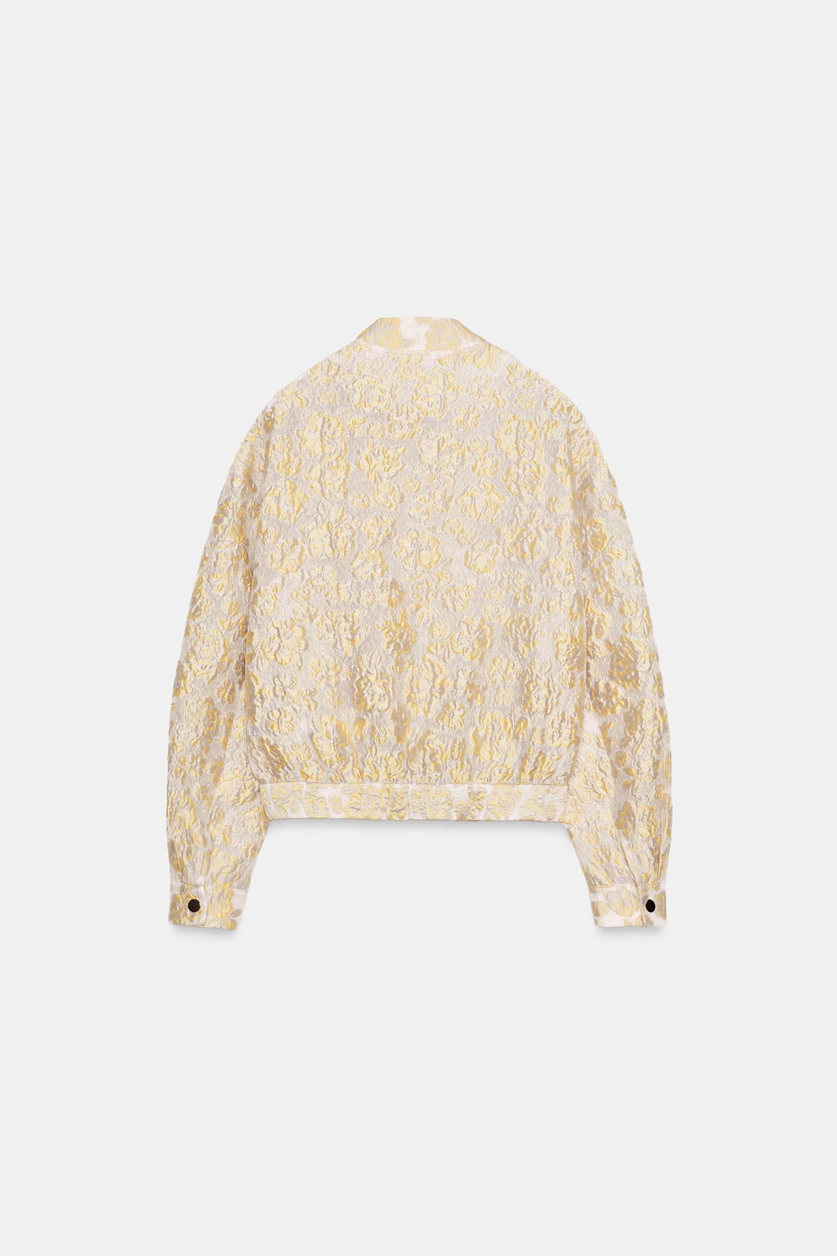 JACQUARD BOMBER JACKET Product Image