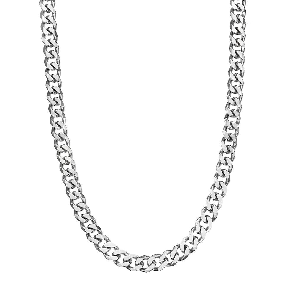 Men's LYNX Stainless Steel Curb Chain Necklace, Size: 20", Gold Tone Product Image
