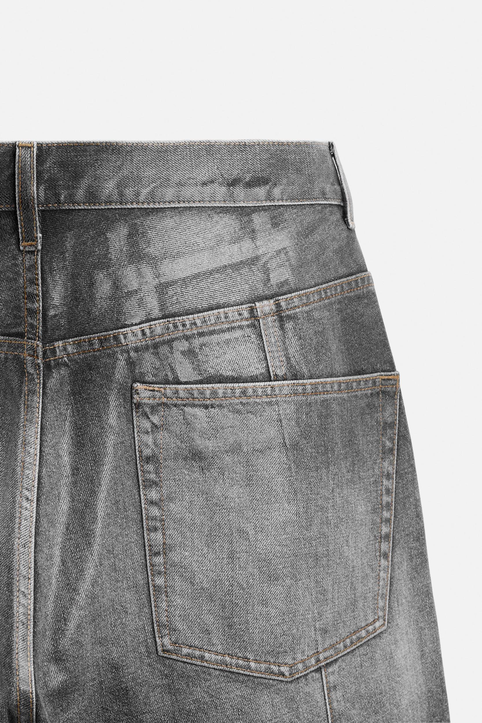 WAXED EFFECT JEANS LIMITED EDITION Product Image