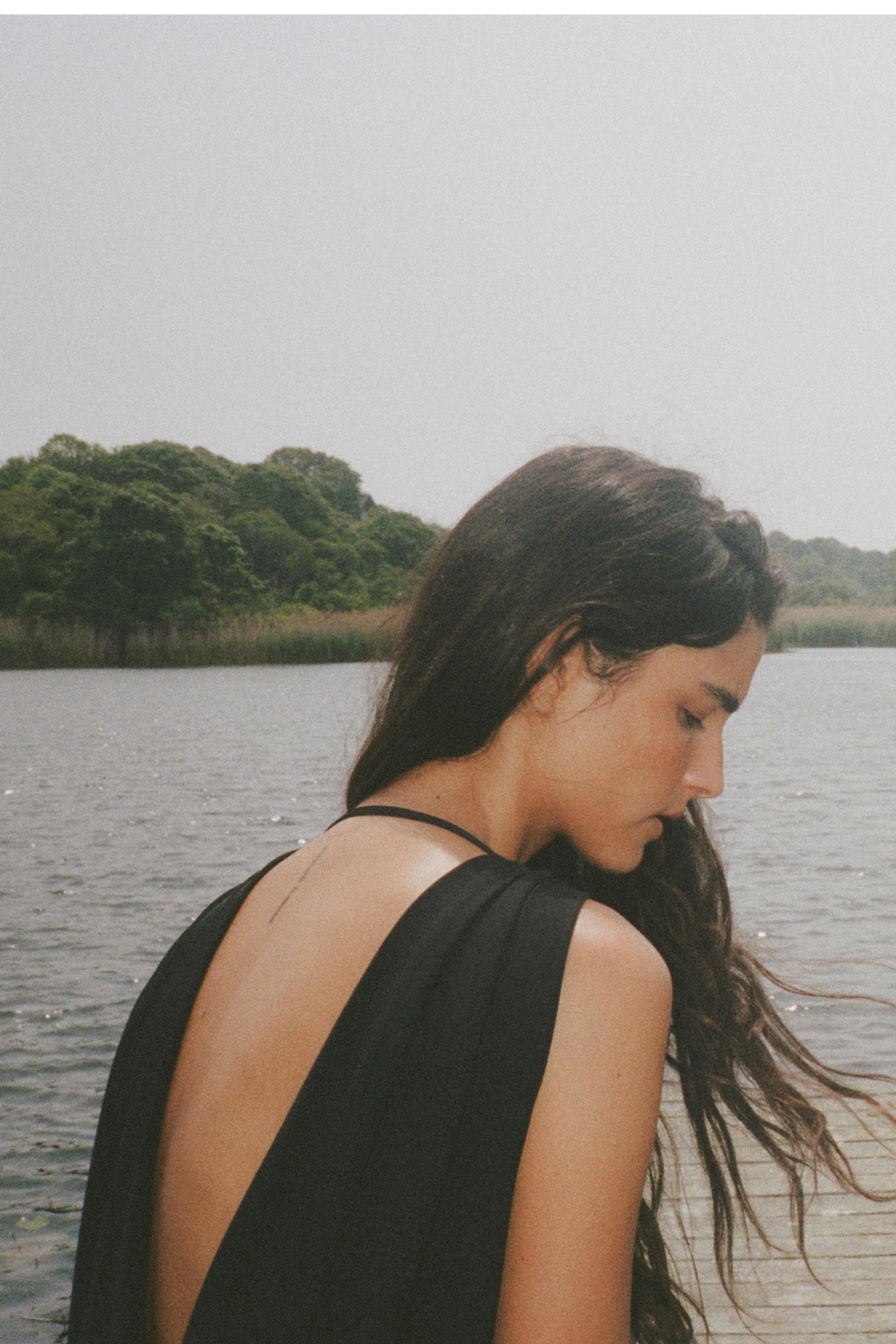 OPEN BACK MAXI DRESS Product Image