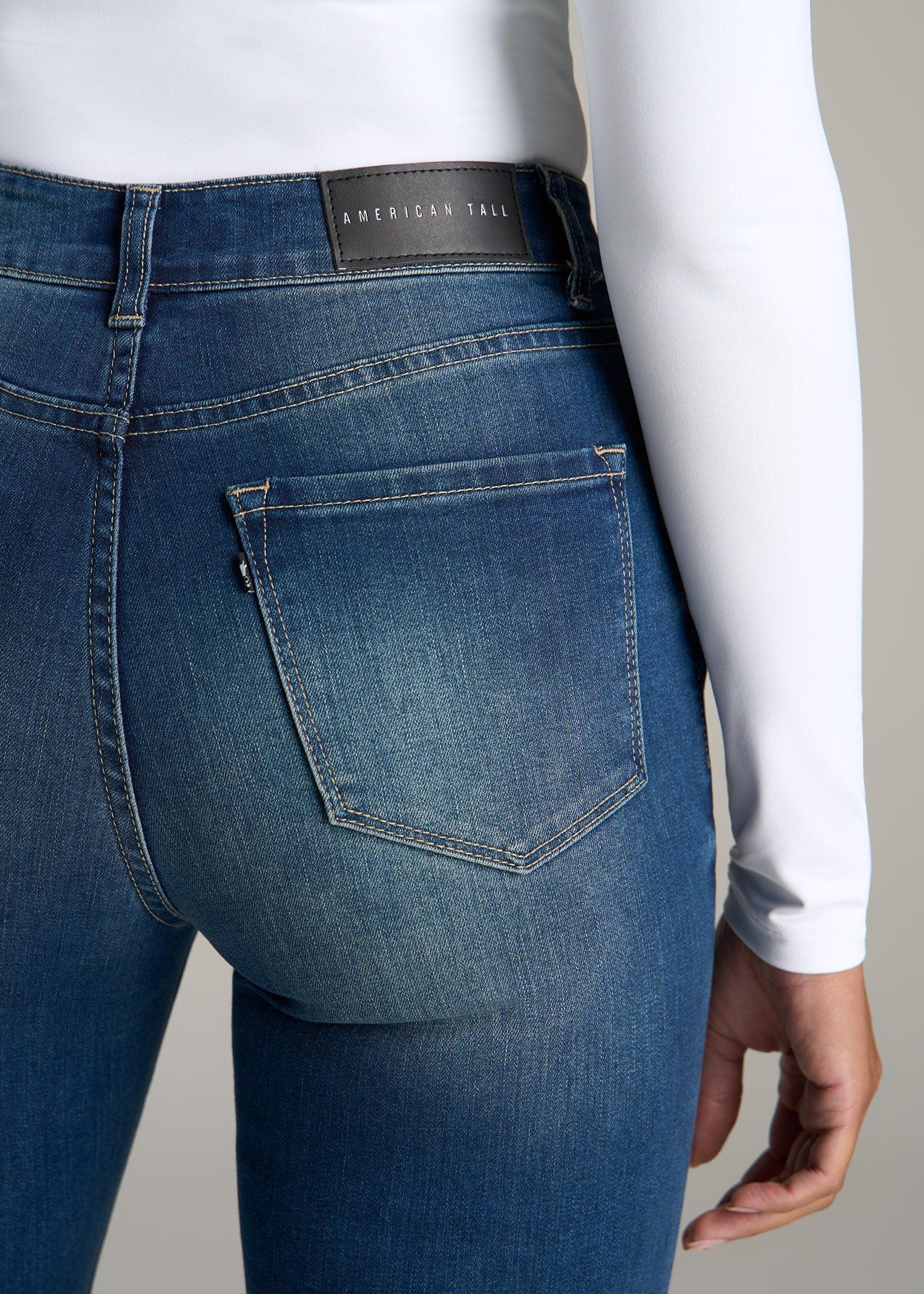 Georgia High-Rise Skinny Jeans for Tall Women in Classic Blue Female Product Image