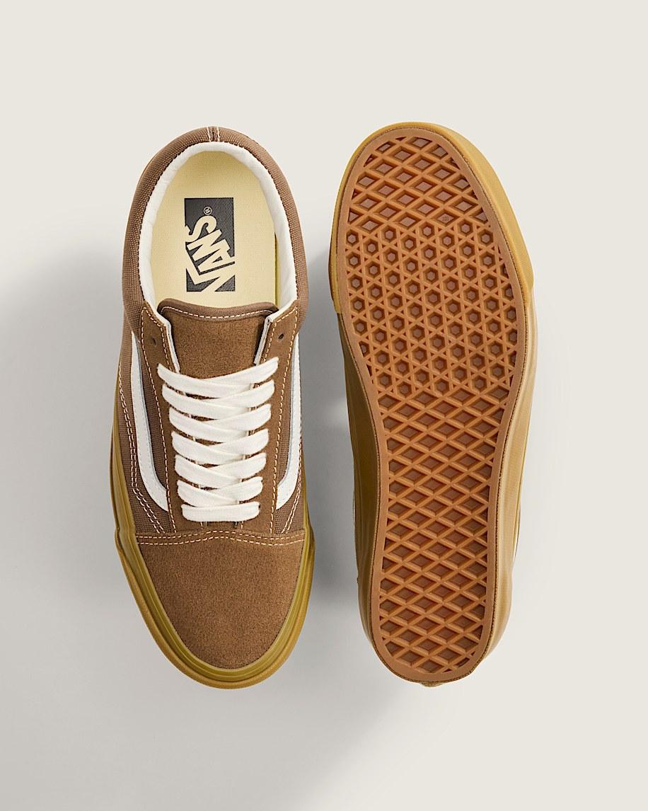 Premium Old Skool Gum Shoe in Sepia Brown / Gum| Vans US Product Image