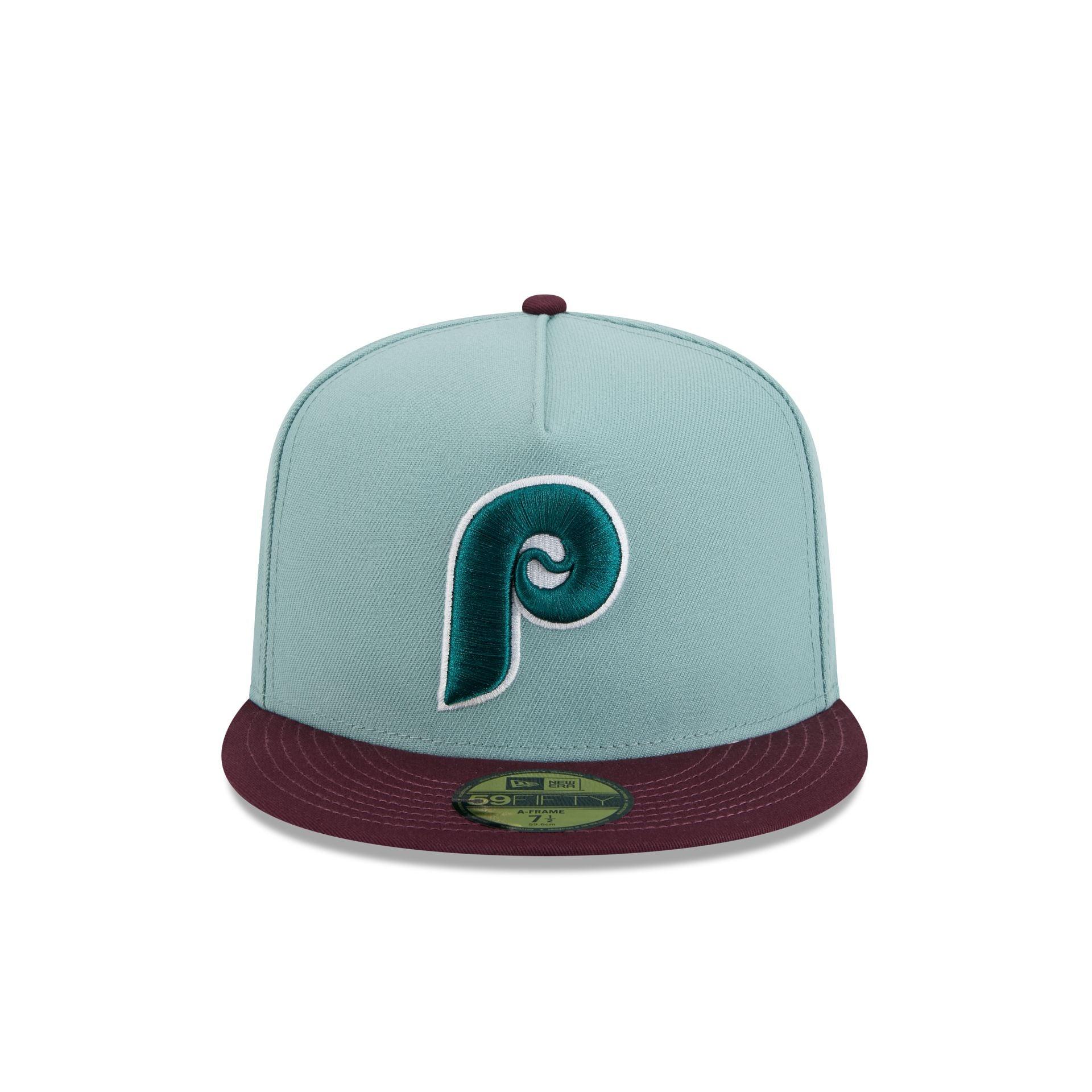 Philadelphia Phillies Beach Kiss Blue 59FIFTY A-Frame Fitted Hat Male Product Image