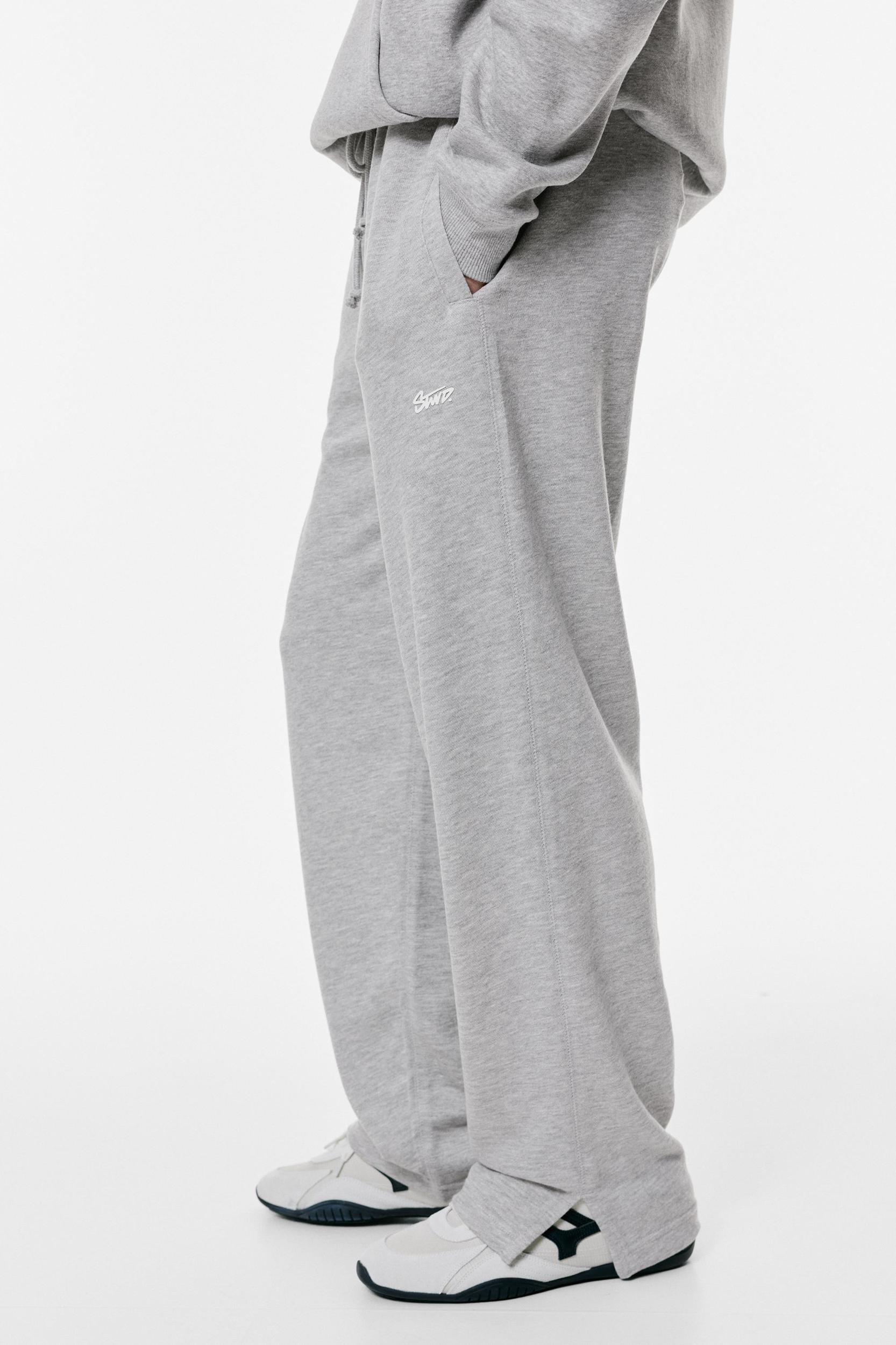 Jogger sweatpants with slits Product Image