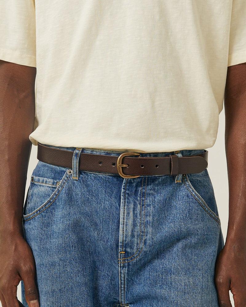 Leather Belt - Brown Product Image