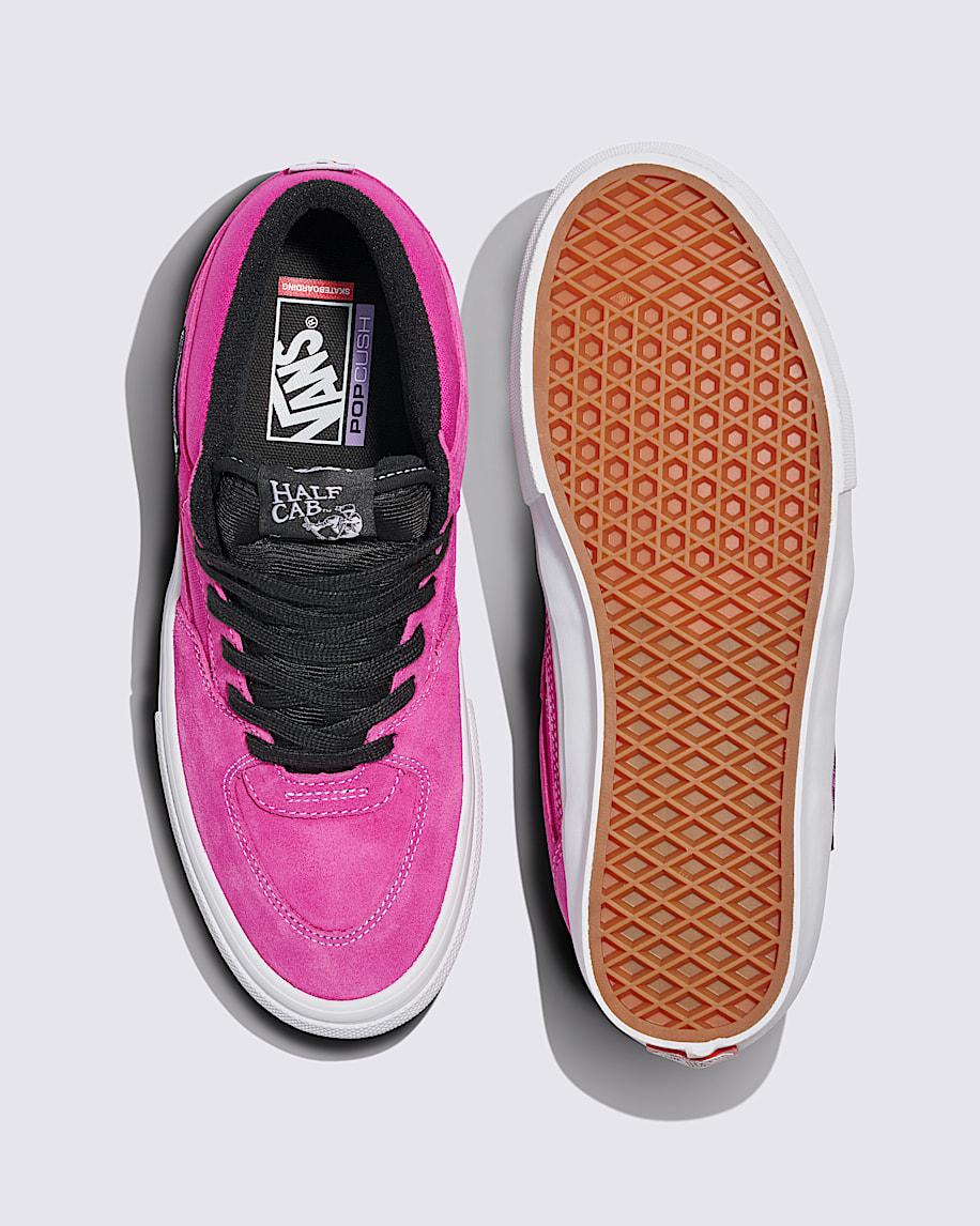 Skate Half Cab Shoe in Hot Pink / Black| Vans US Product Image