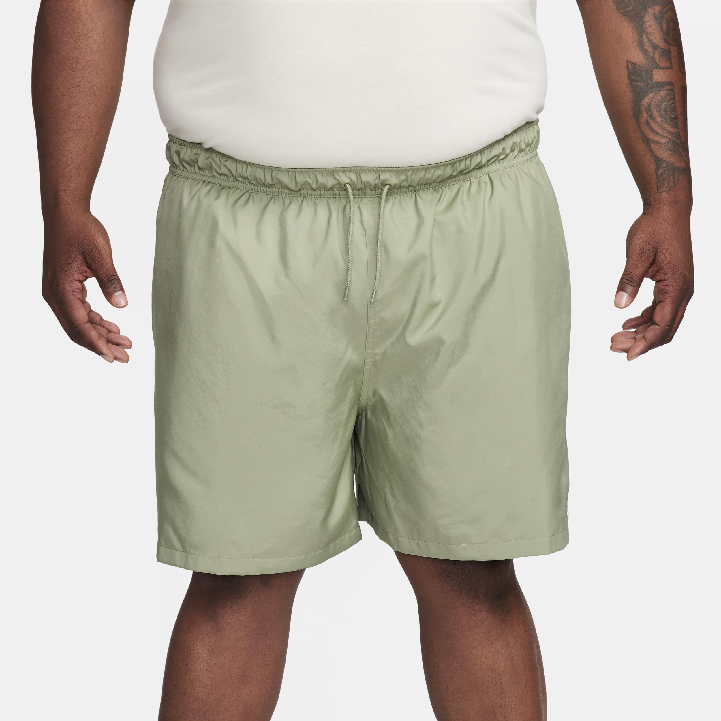 Nike Mens Nike Club Flow Shorts - Mens Black/White Product Image