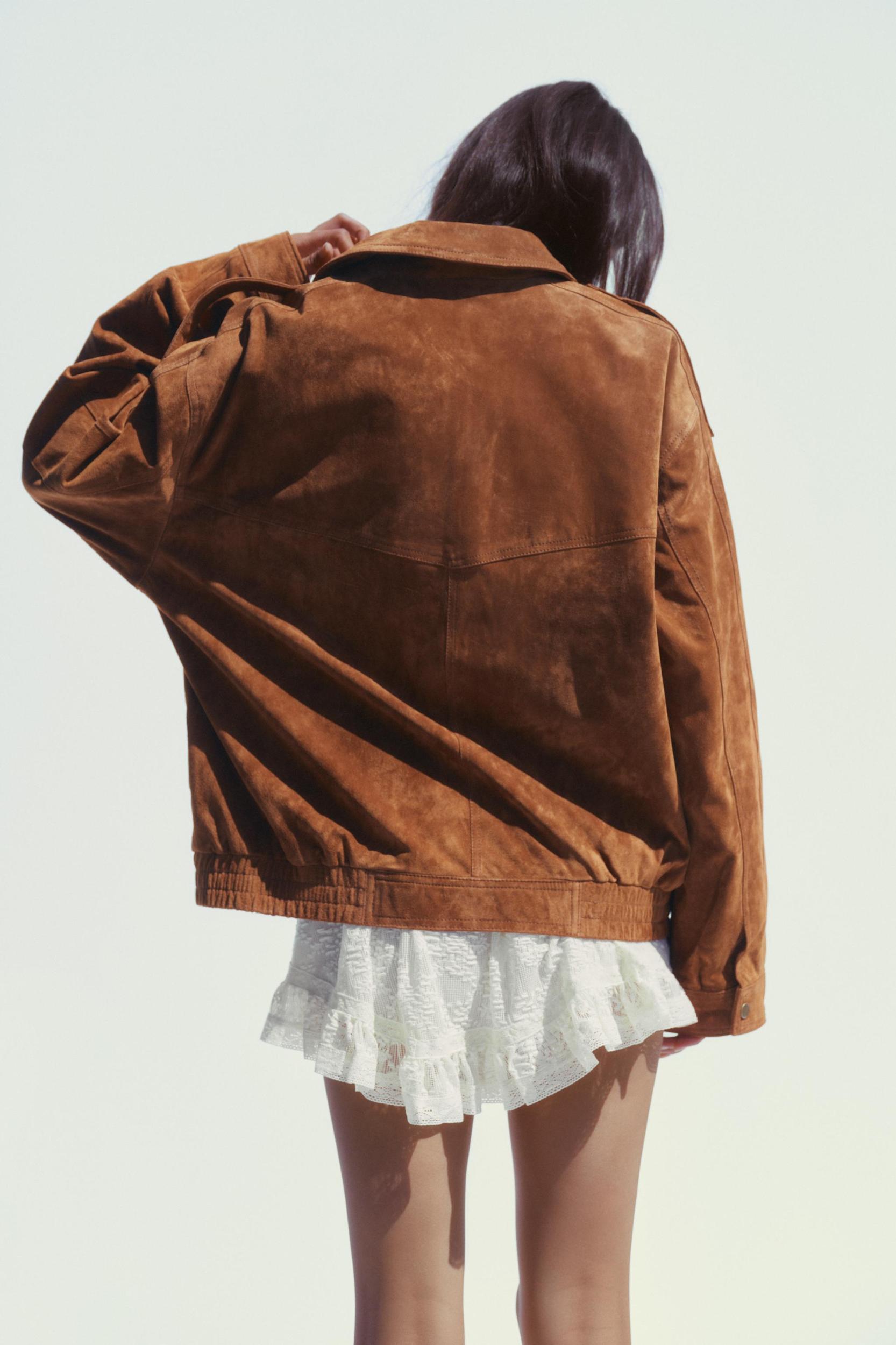 LACE RUFFLE MINI SKIRT Product Image