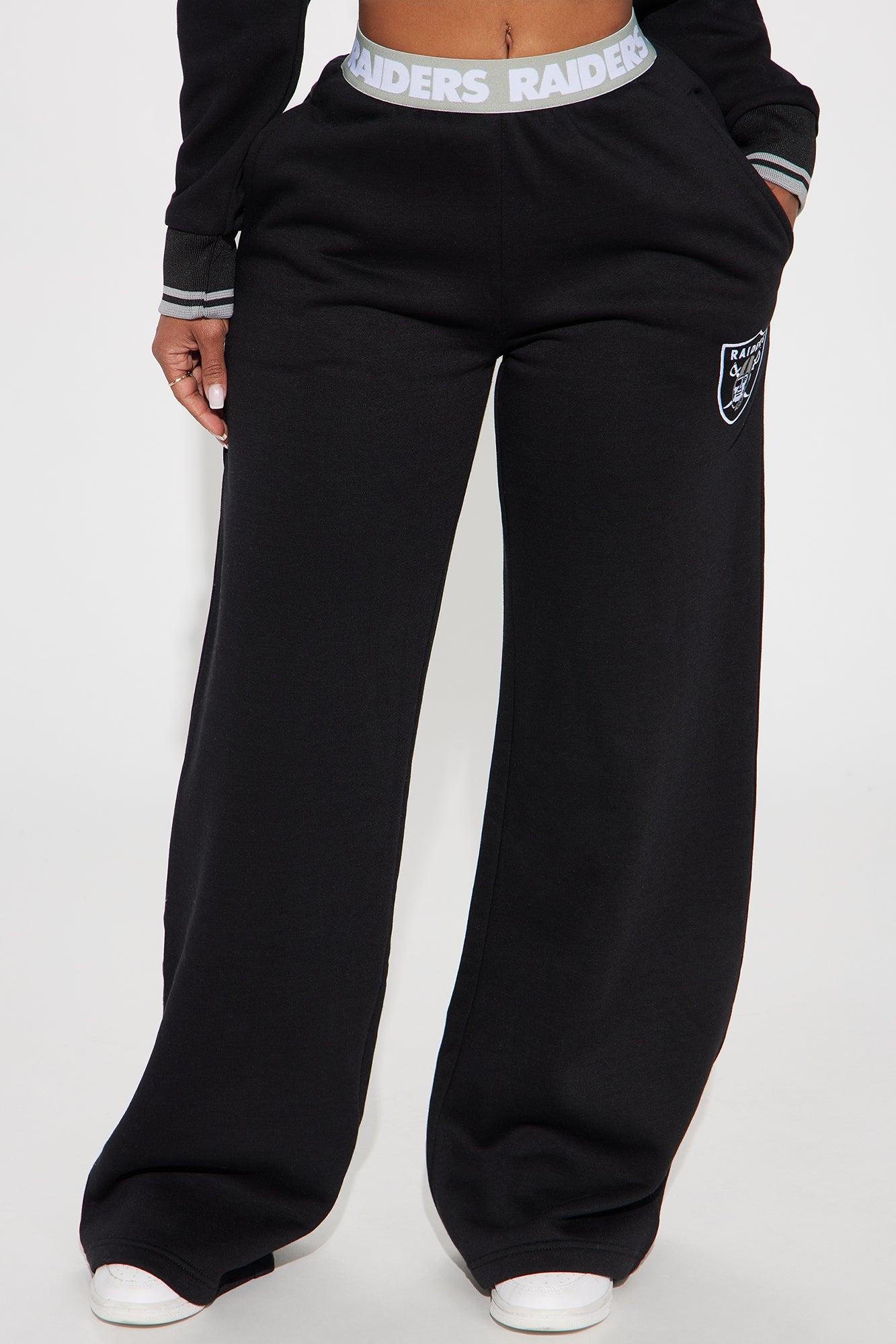 Raiders Home Advantage Wide Leg Pant - Black Female Product Image