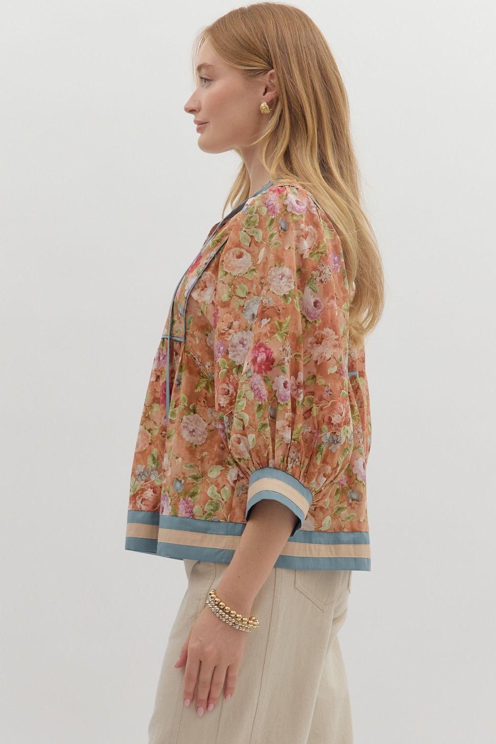 Vintage Meadow Blouse Product Image