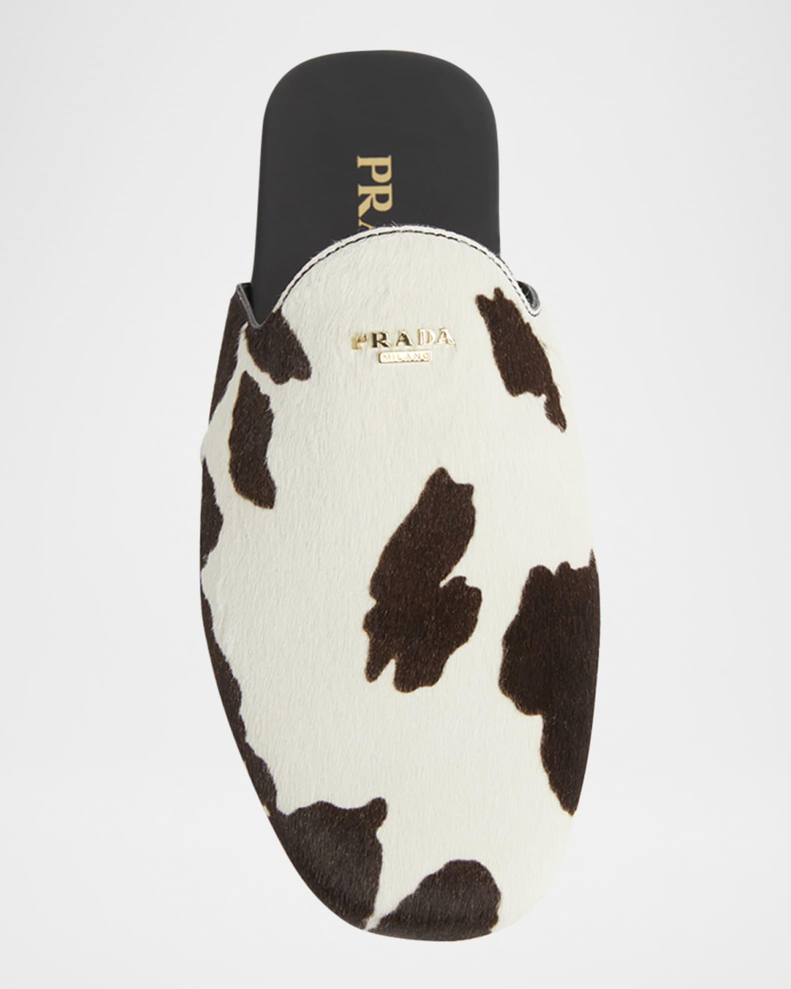 Pony Hair Flat Mules Product Image