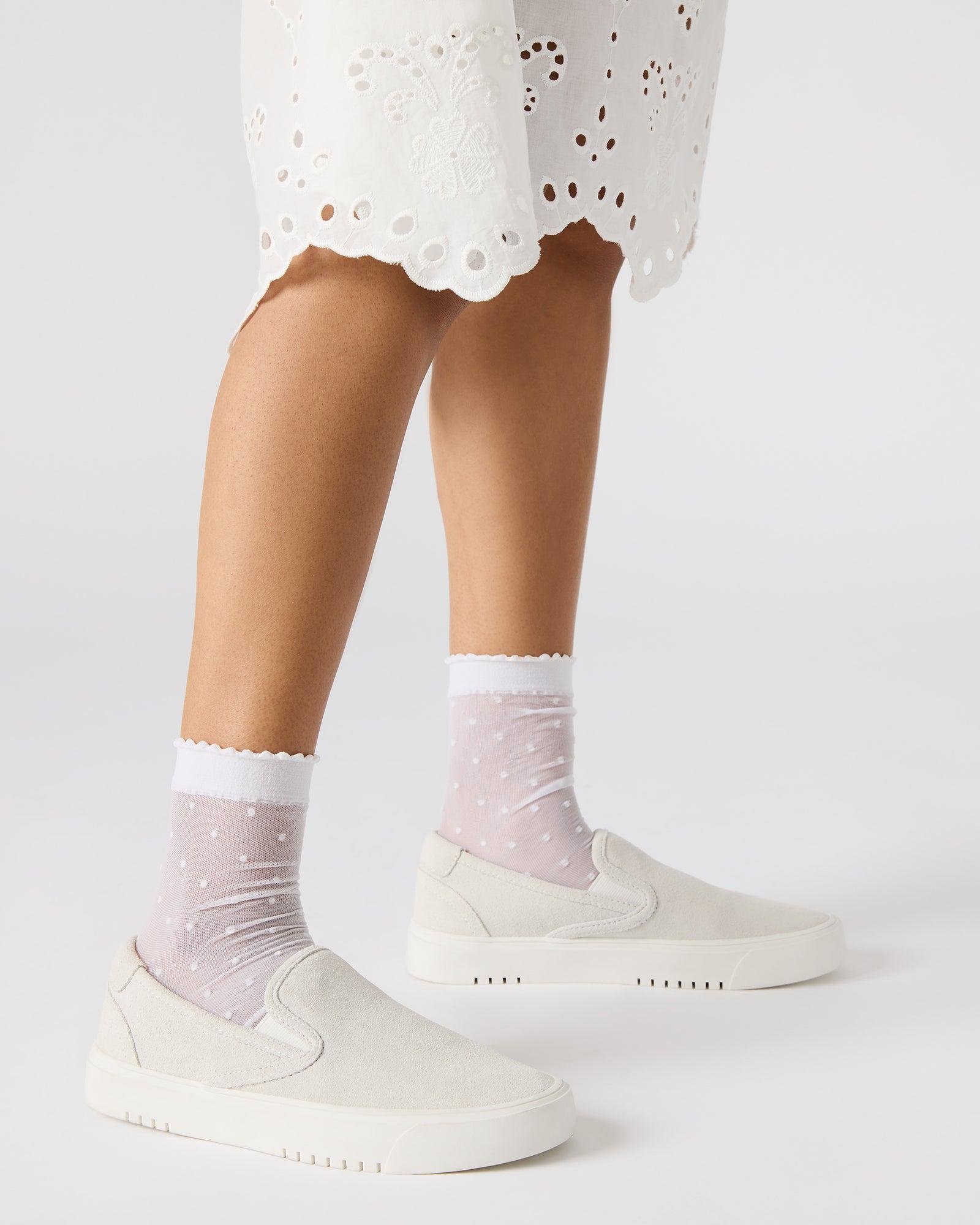 MURPHY WHITE SUEDE Female Product Image