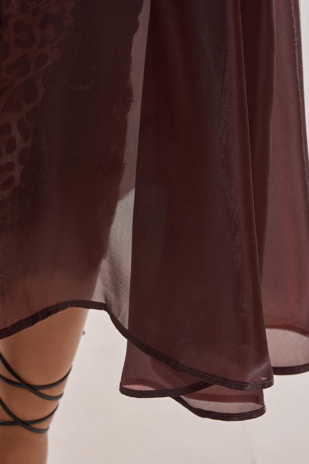 PRETTY LIL THING ORGANZA TRENCH Product Image