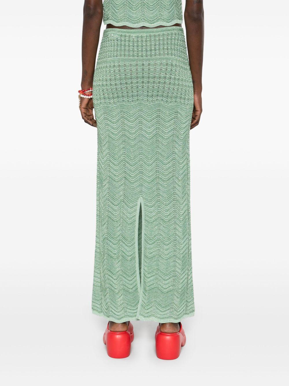 knitted maxi skirt  Product Image