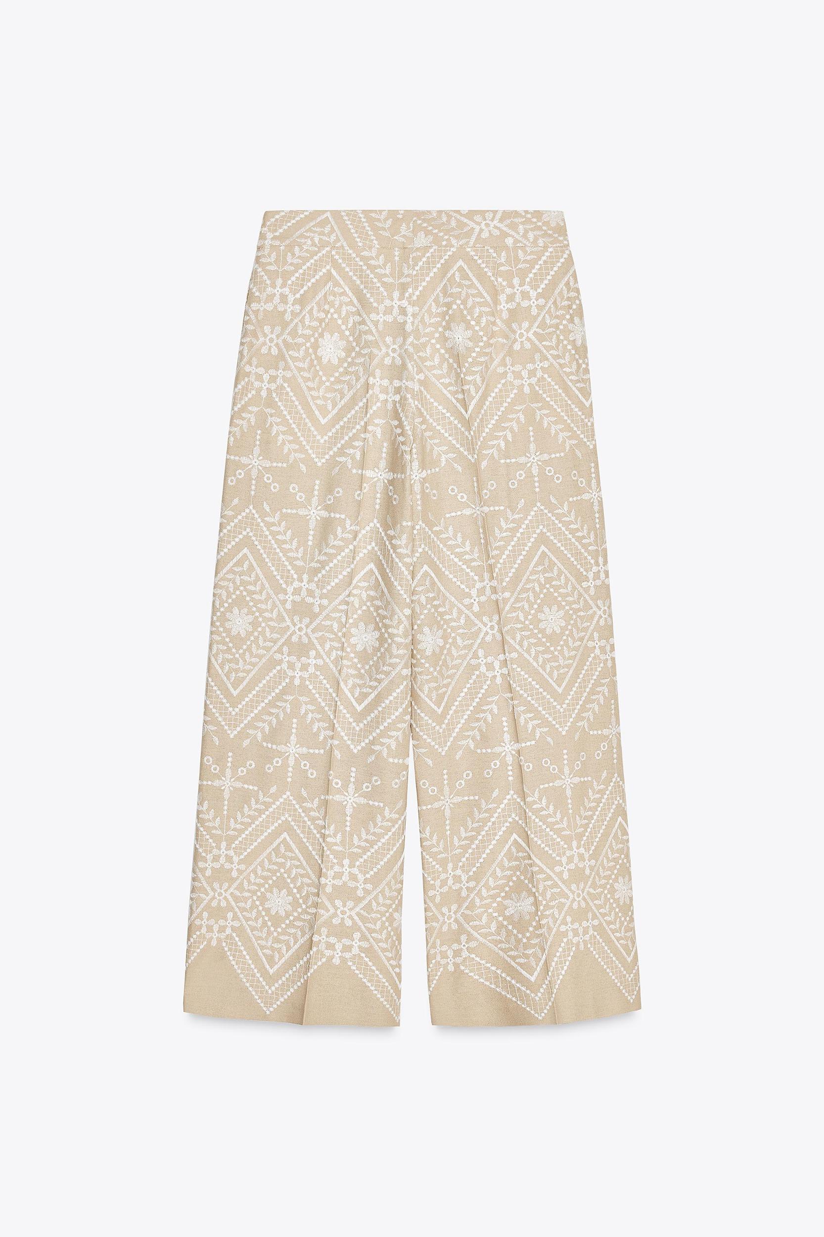 EMBROIDERED CULOTTES Product Image
