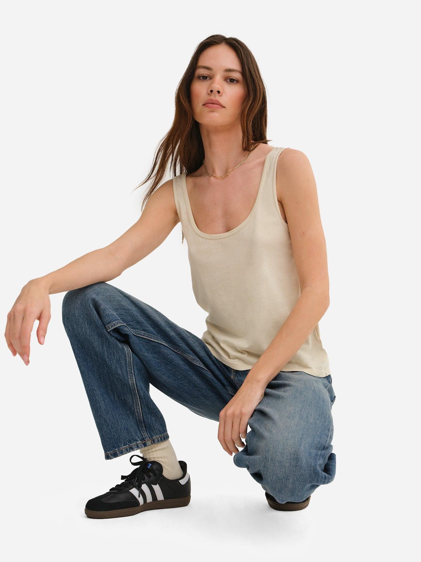 Organic Cotton Layering Tank Female Product Image