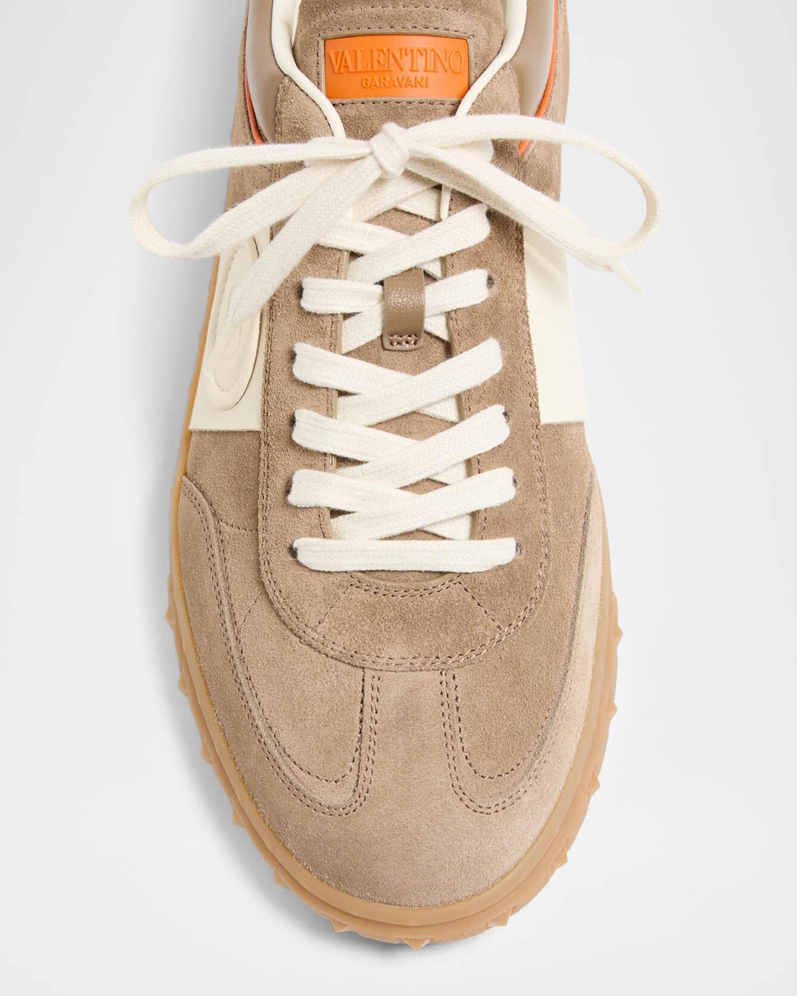 Men's Upvillage Low-Top Leather Sneakers Product Image