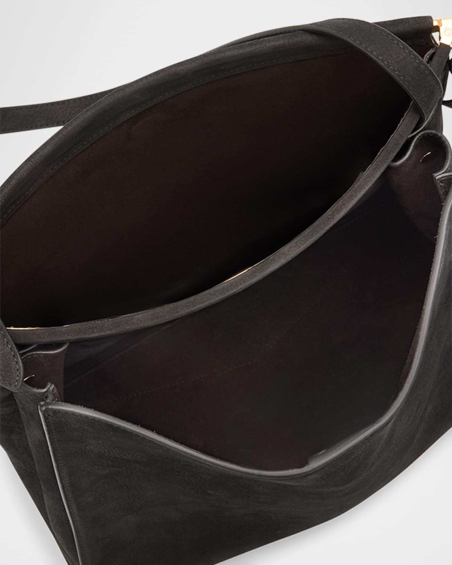 Le Click Medium Square Tote Bag in Nubuck Leather Product Image