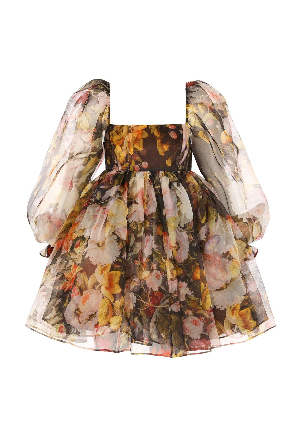 Fête des Fleurs Puff Dress Product Image
