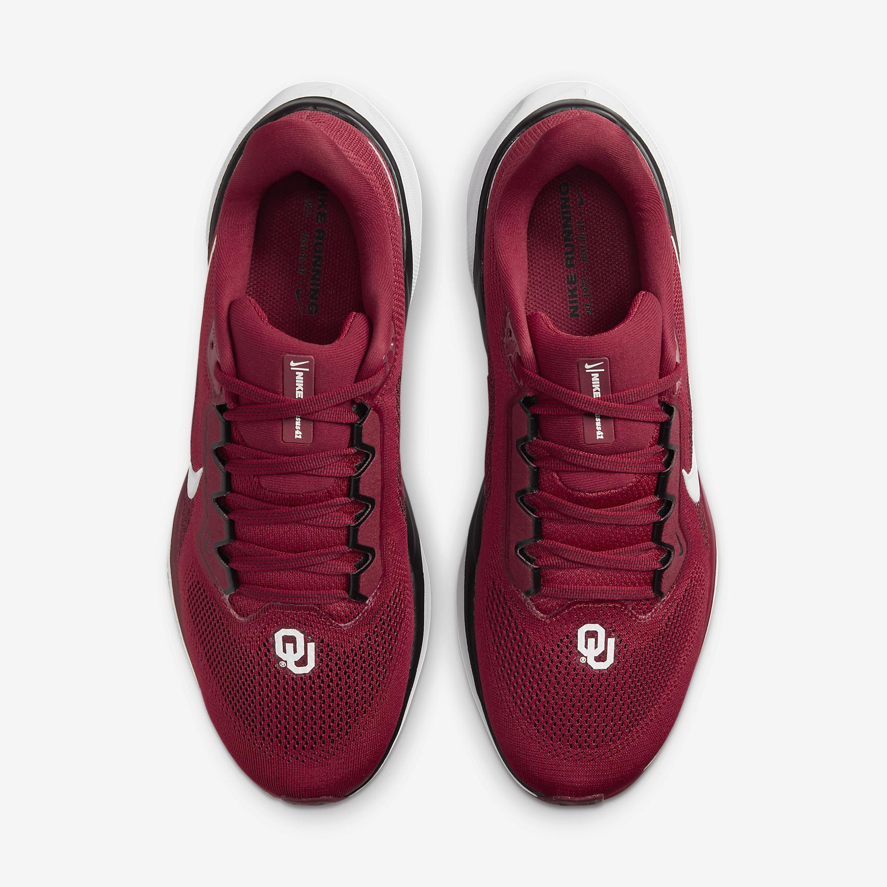 Oklahoma Pegasus 41 Men's Nike College Road Running Shoes Product Image