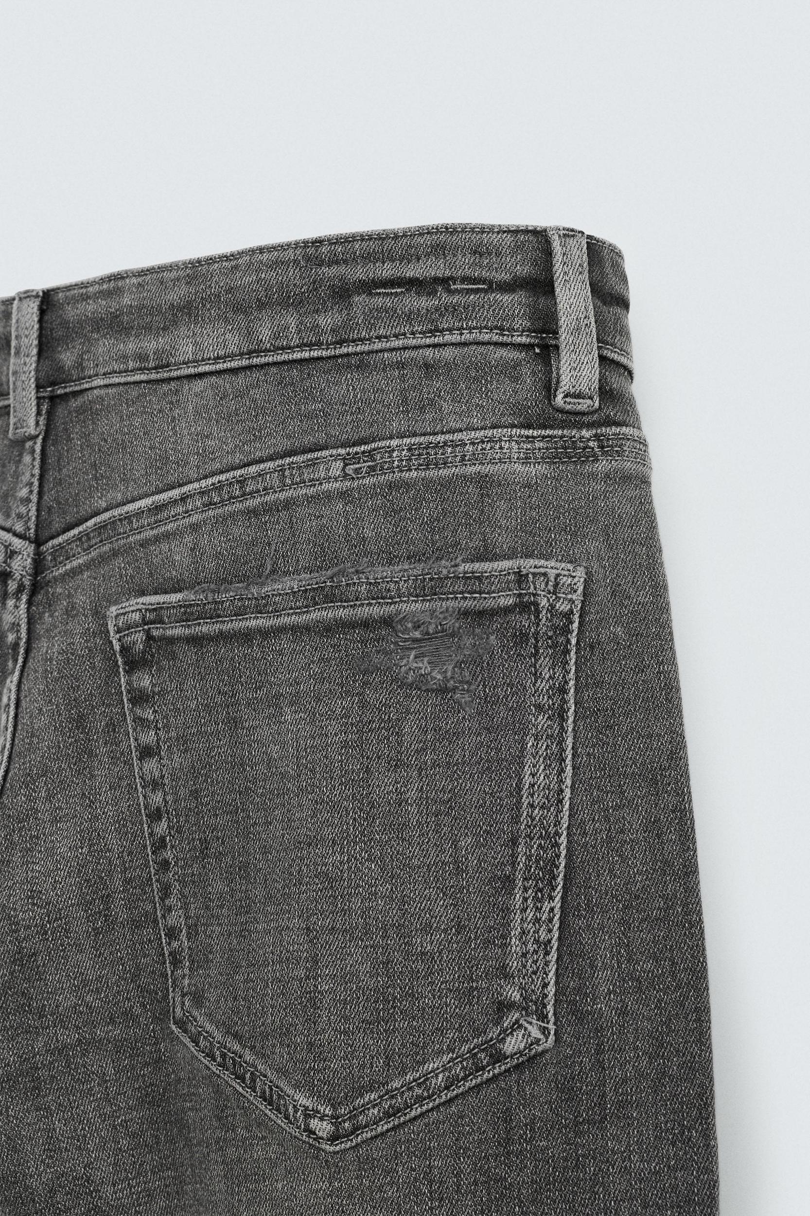 RIPPED SKINNY FIT JEANS Product Image