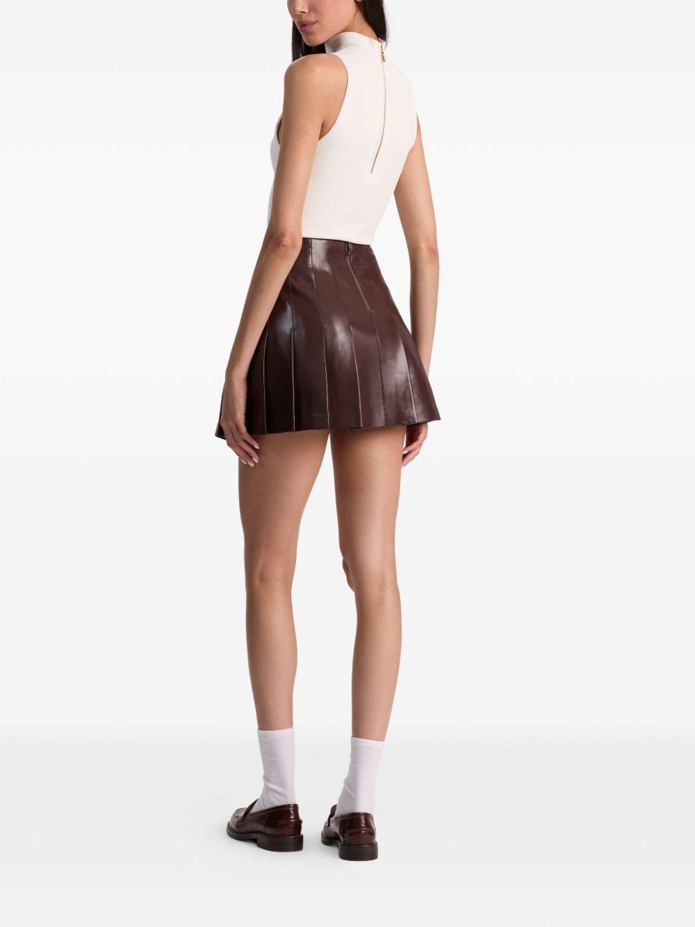 pleated mini skirt Product Image