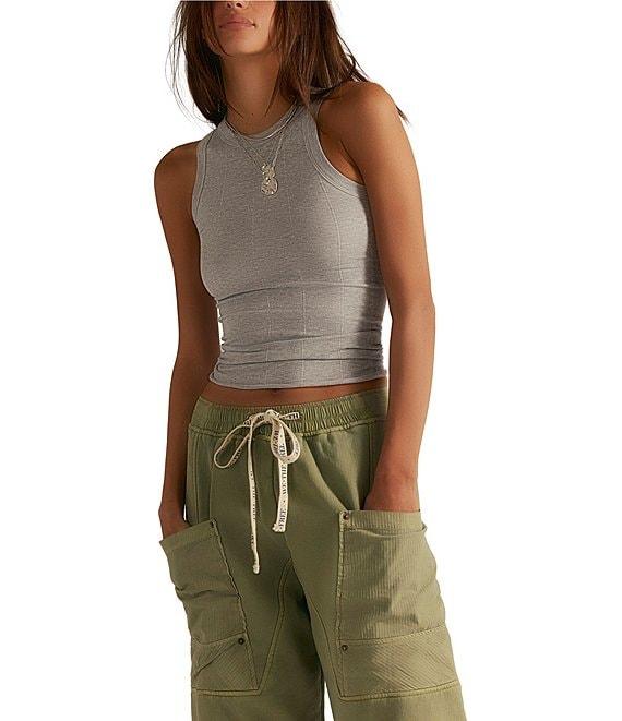 Free People So Soft Seamless Modal High Neck Sleeveless Tank Product Image