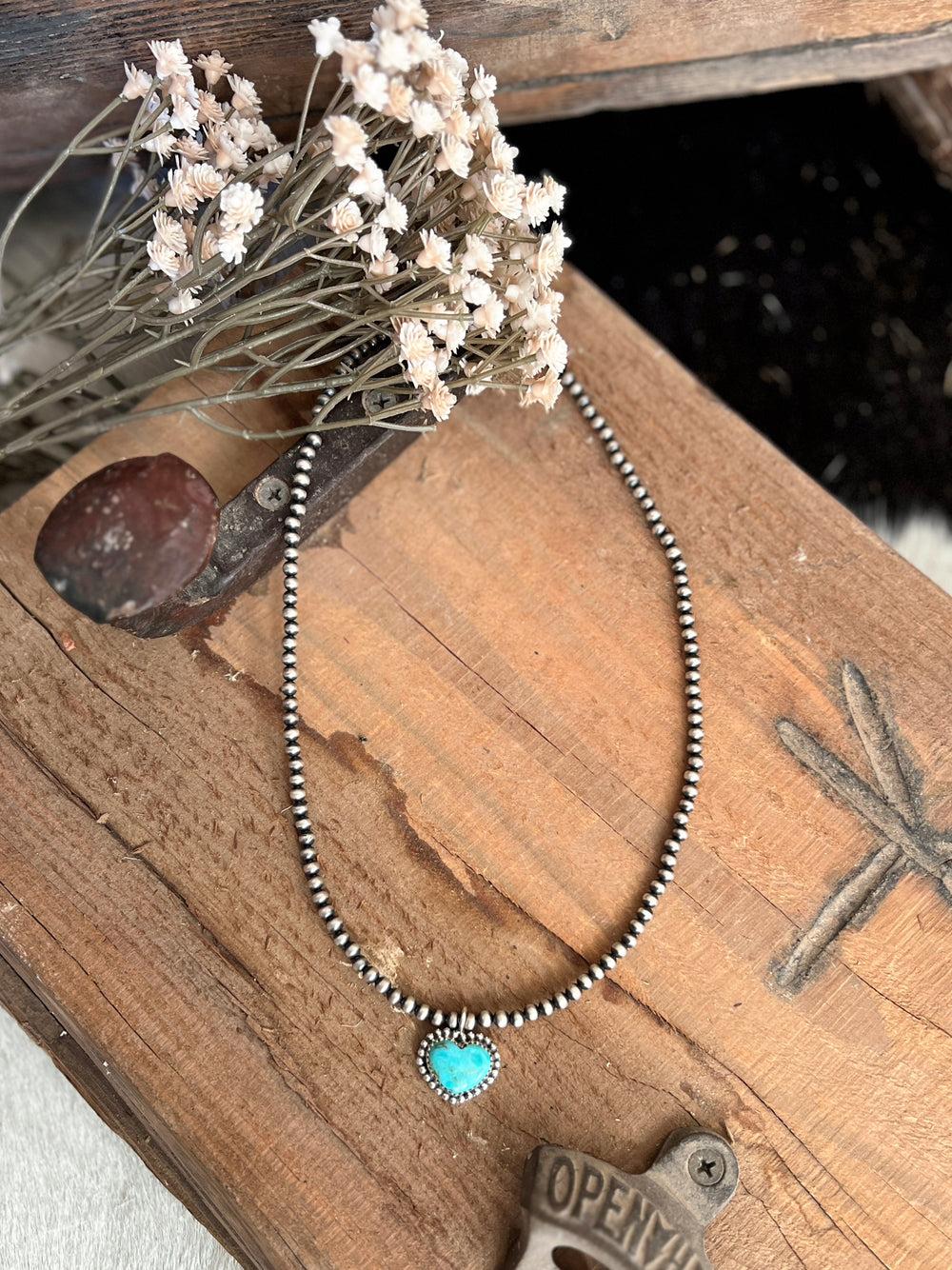 Ajei Navajo Handcrafted Sterling Necklace Product Image