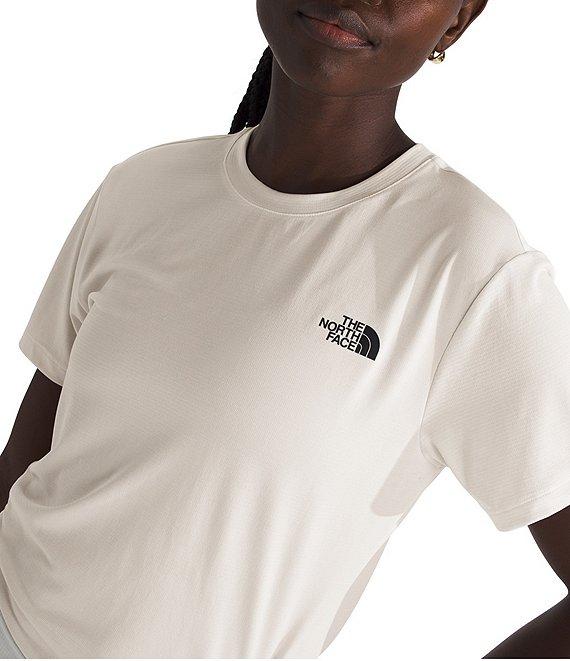 The North Face Pique Knit Flex FlashDry Technology Crew Neck Tee Product Image