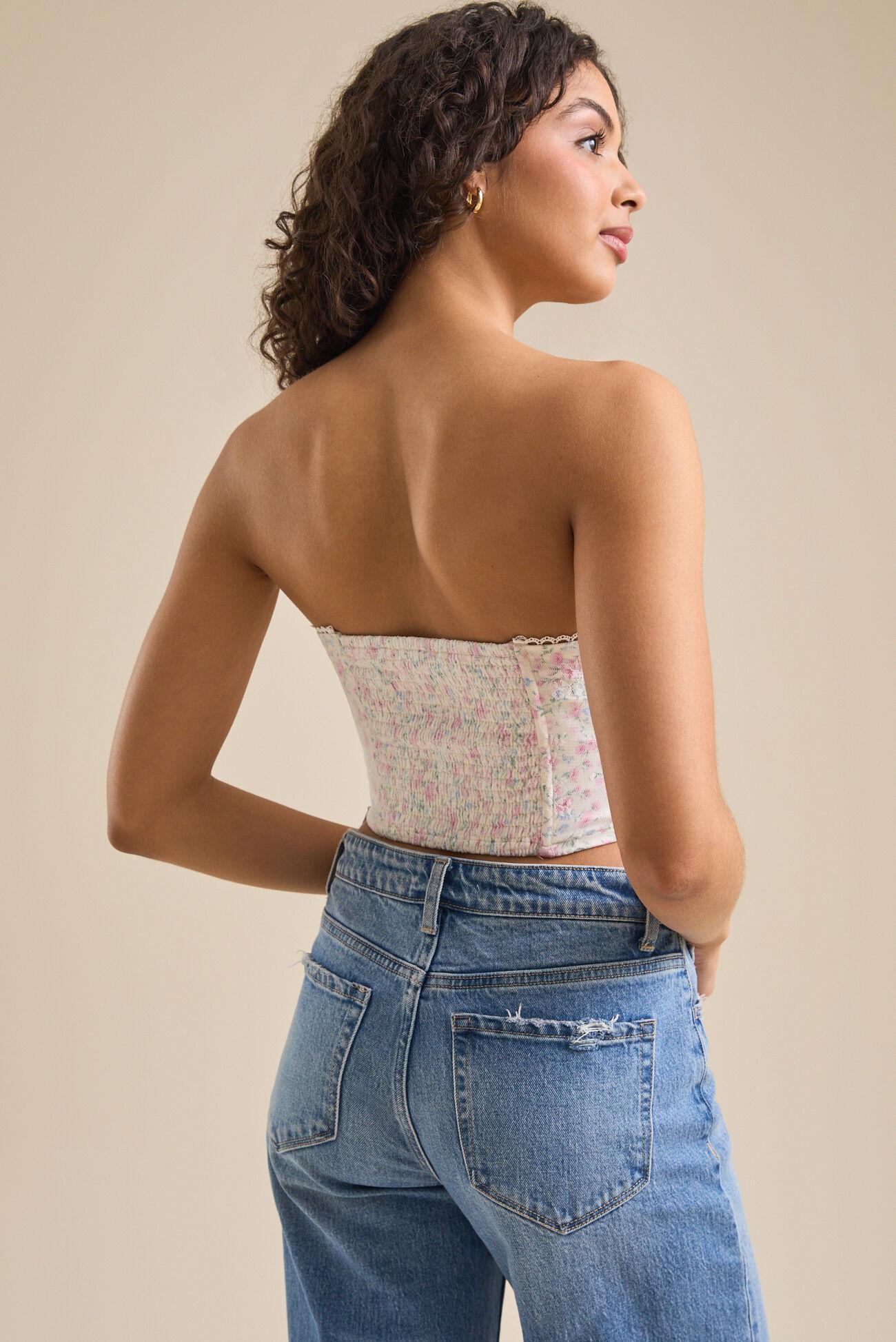 Penney Floral  Corset Top Product Image